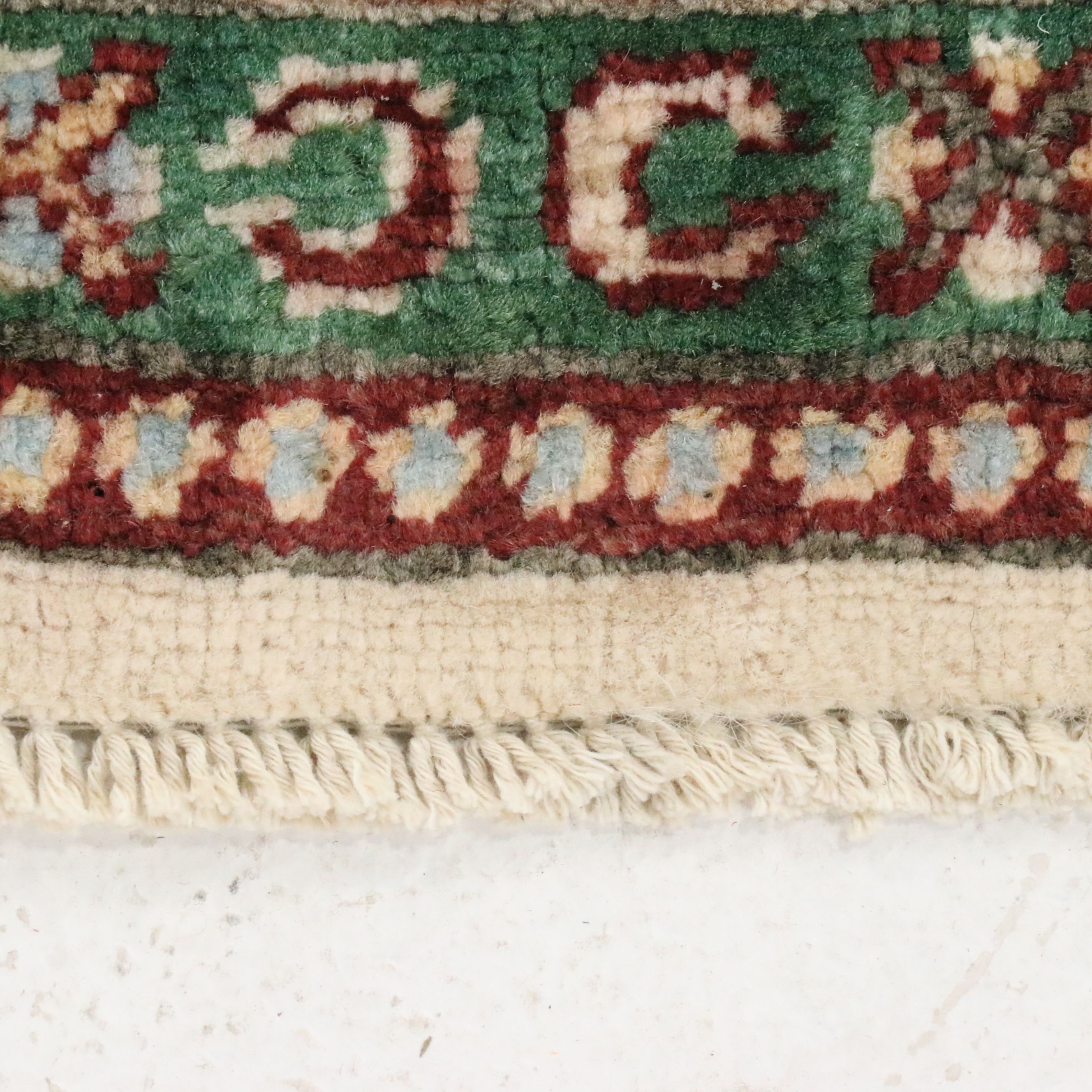 2'8 x 4'1 Hand-Knotted Afghan Khotan Accent Rug