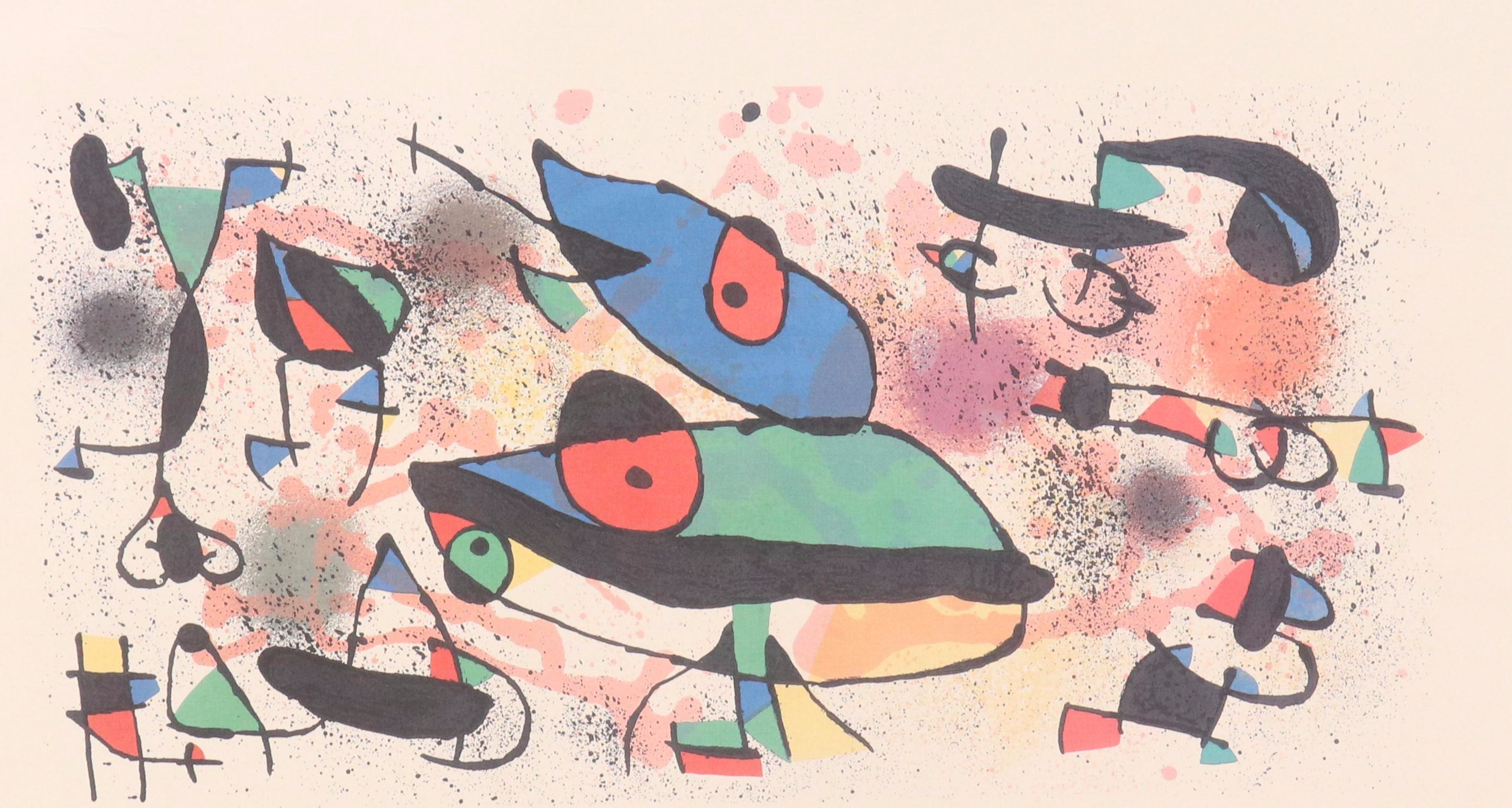 Offset Lithograph After Joan Miró "Sculpture II"