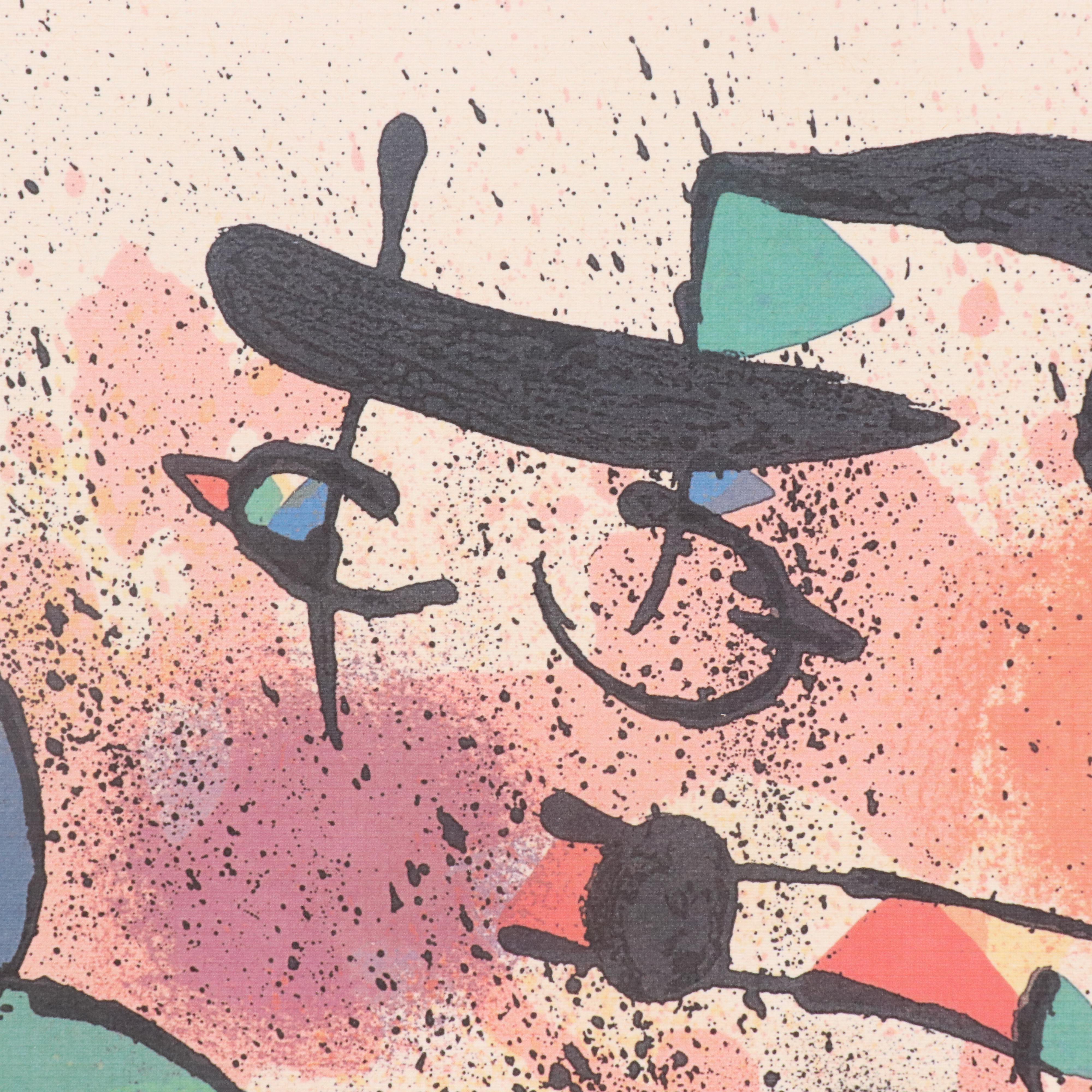 Offset Lithograph After Joan Miró "Sculpture II"