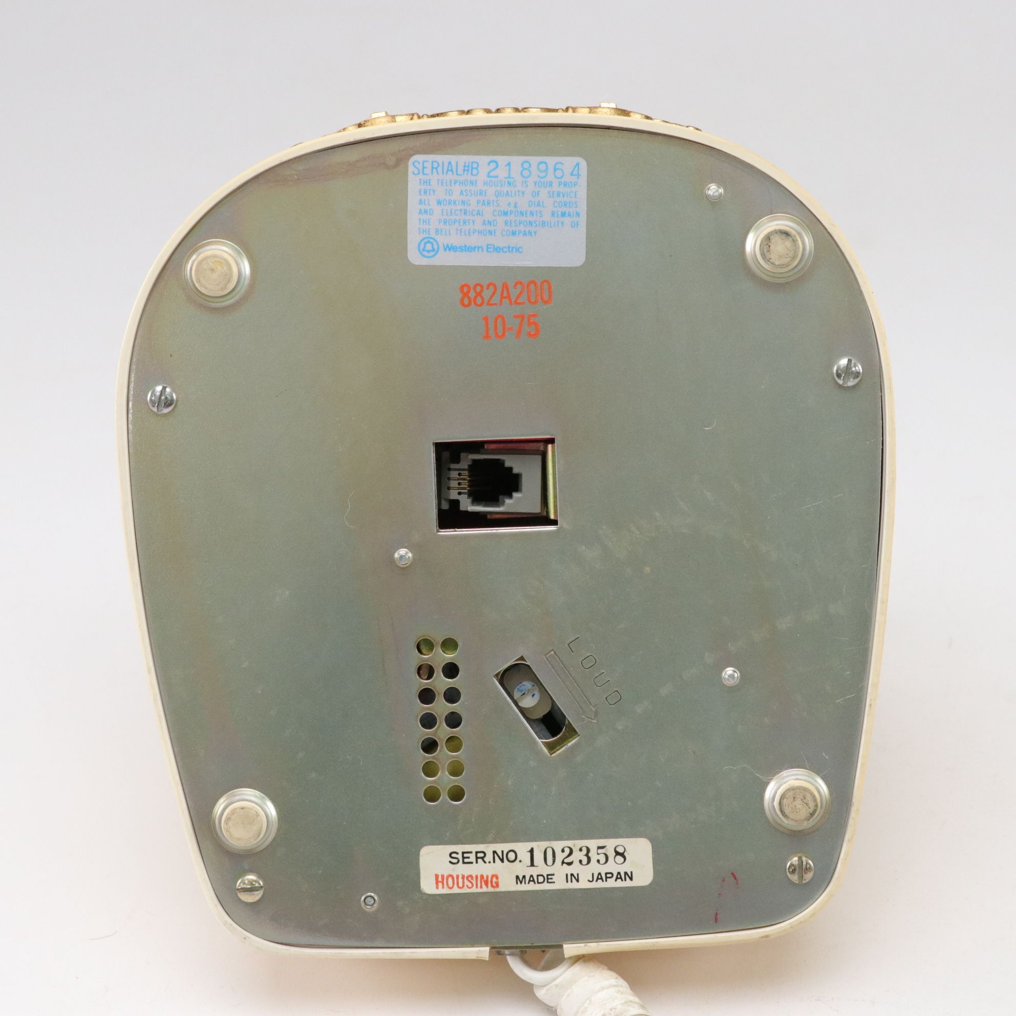 Princess Ivory & Gold Rotary Desk Telephone with Hand-Decorated Teacup and More