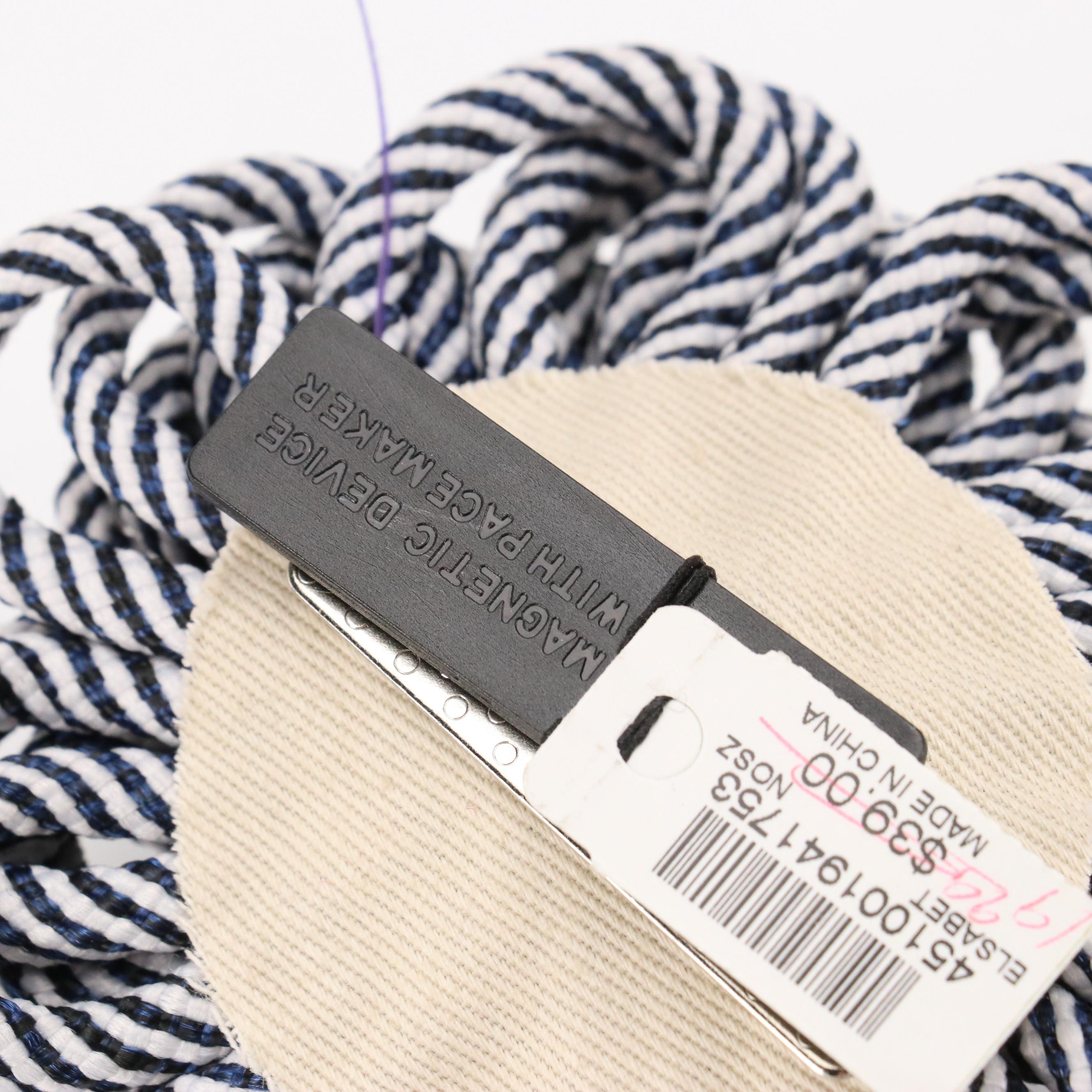 Chico's Feather and Fabric Brooch Pins with Crystal Accents