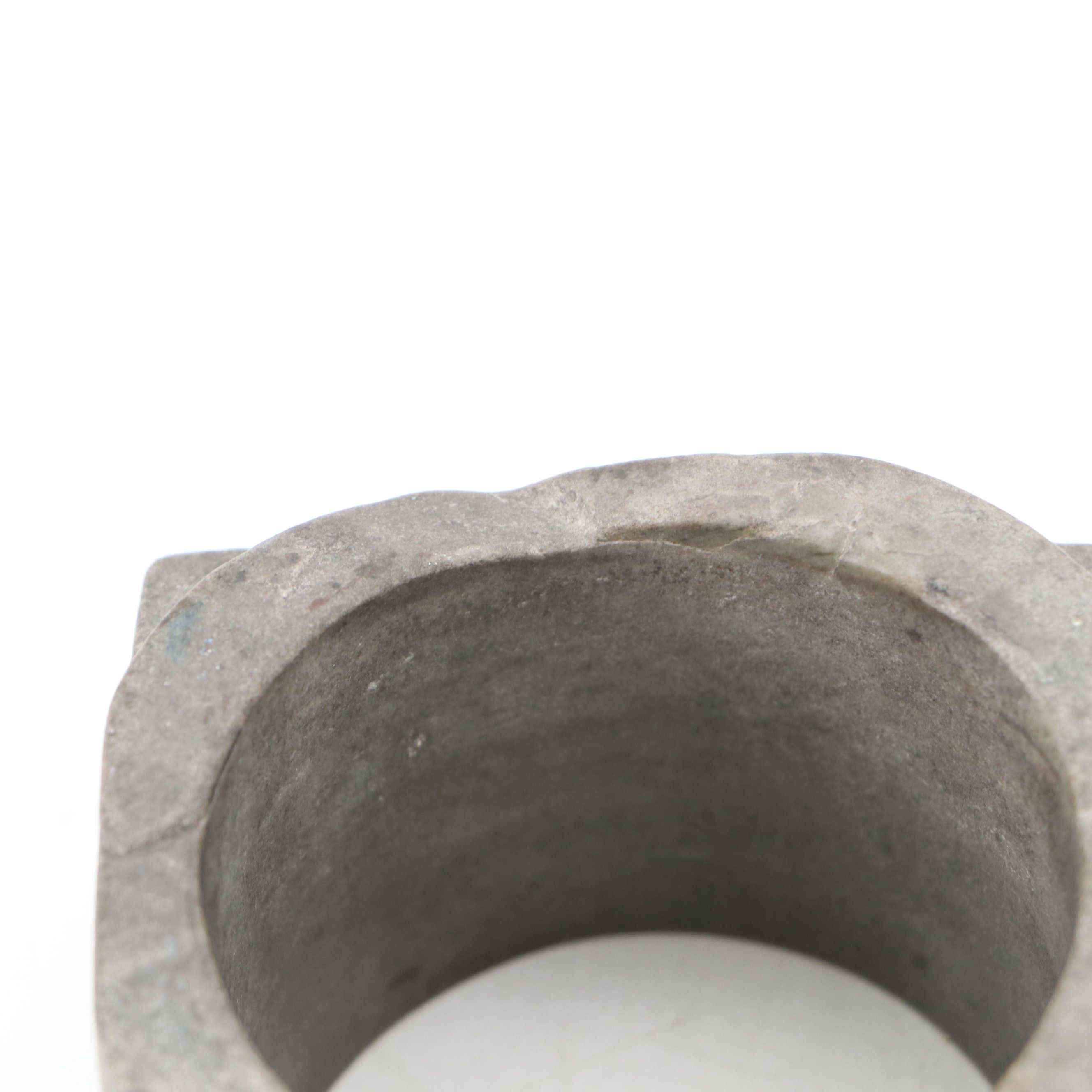 Chinese Neolithic Liangzhu Stone Cong, Circa 3300–2250 BCE