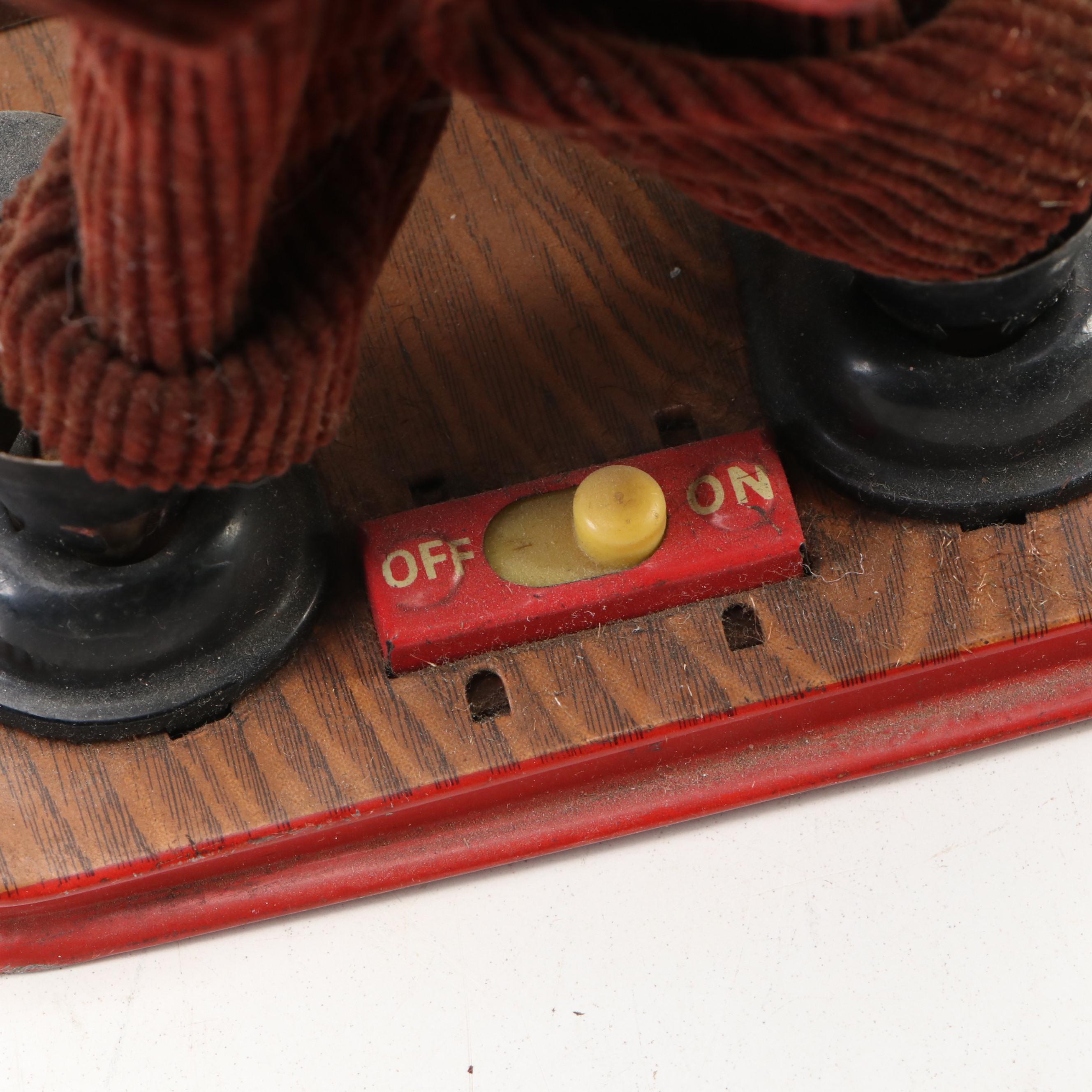 Rosko "Charley Weaver Bartender" Battery Operated Figurine, Mid to Late 20th C.