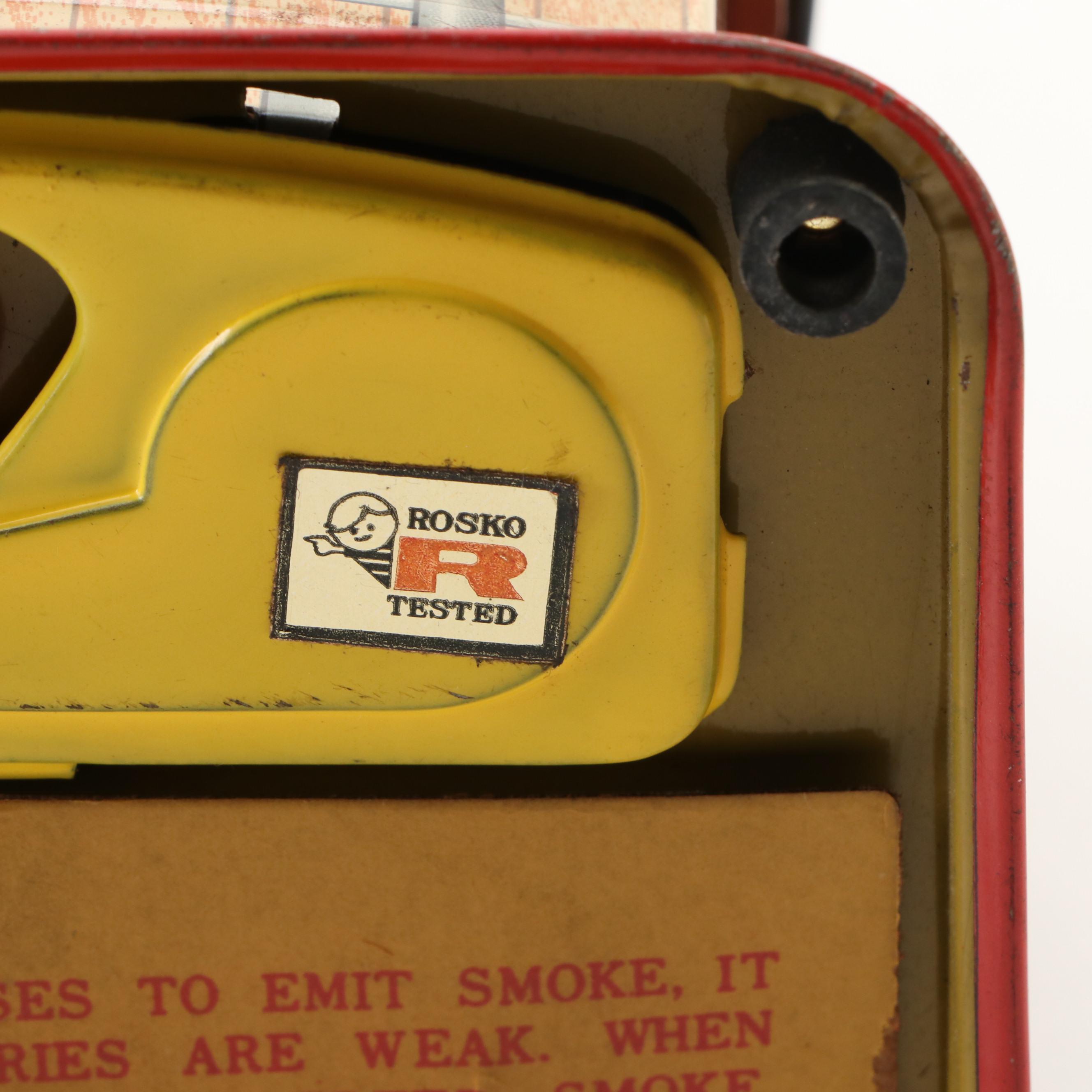 Rosko "Charley Weaver Bartender" Battery Operated Figurine, Mid to Late 20th C.