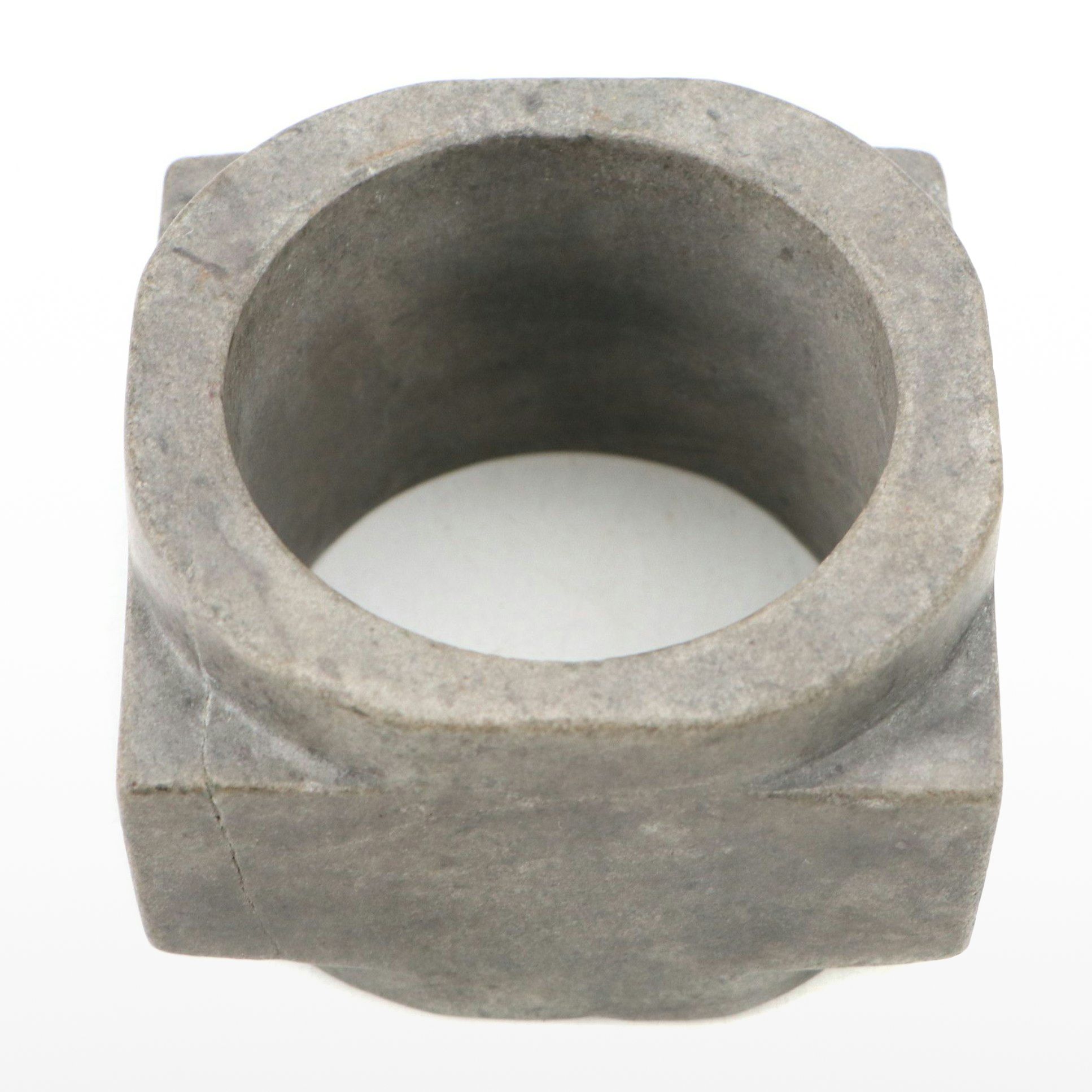 Chinese Neolithic Liangzhu Stone Cong, Circa 3300–2250 BCE