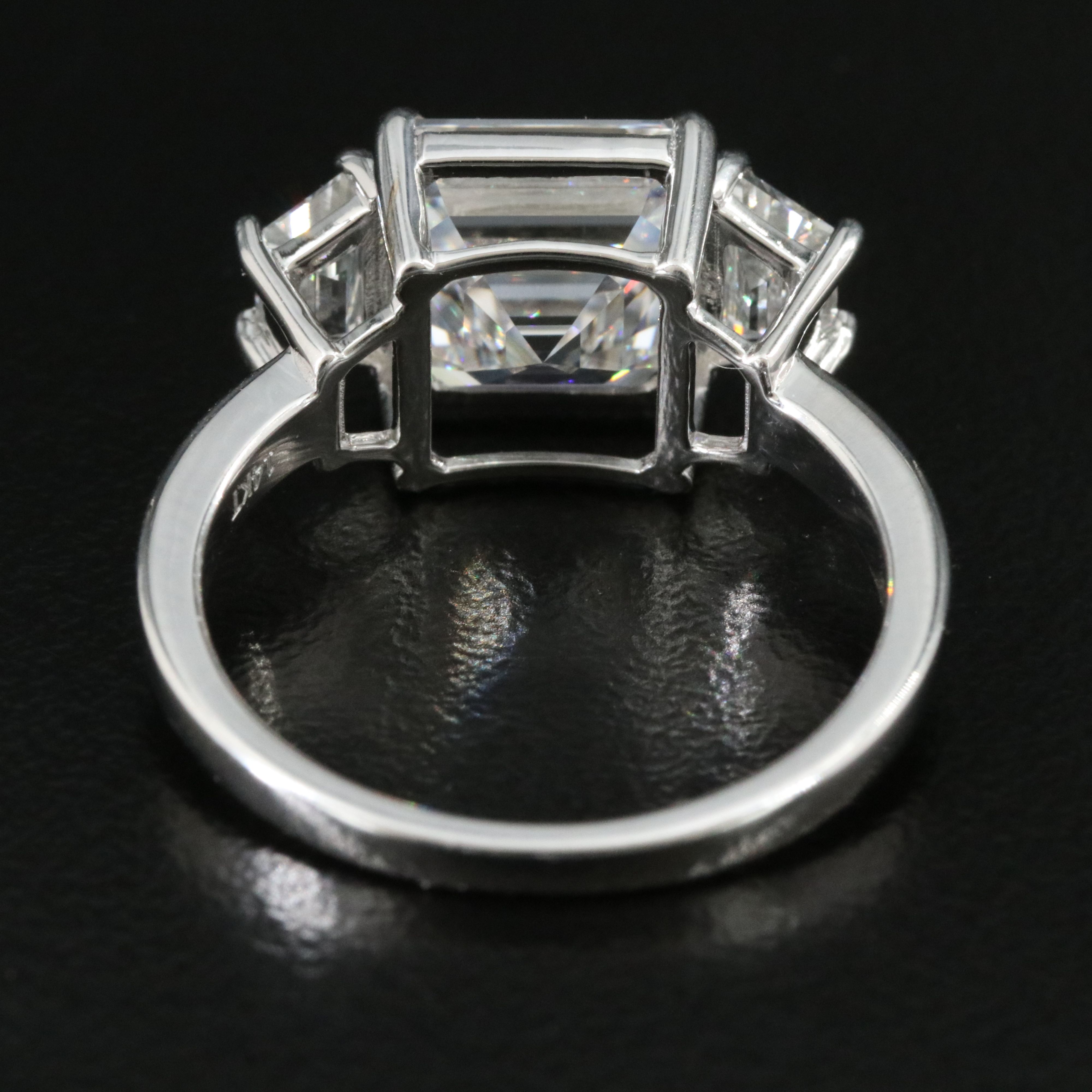 14K 4.57 CTW Lab Grown Diamond Ring with IGI Report