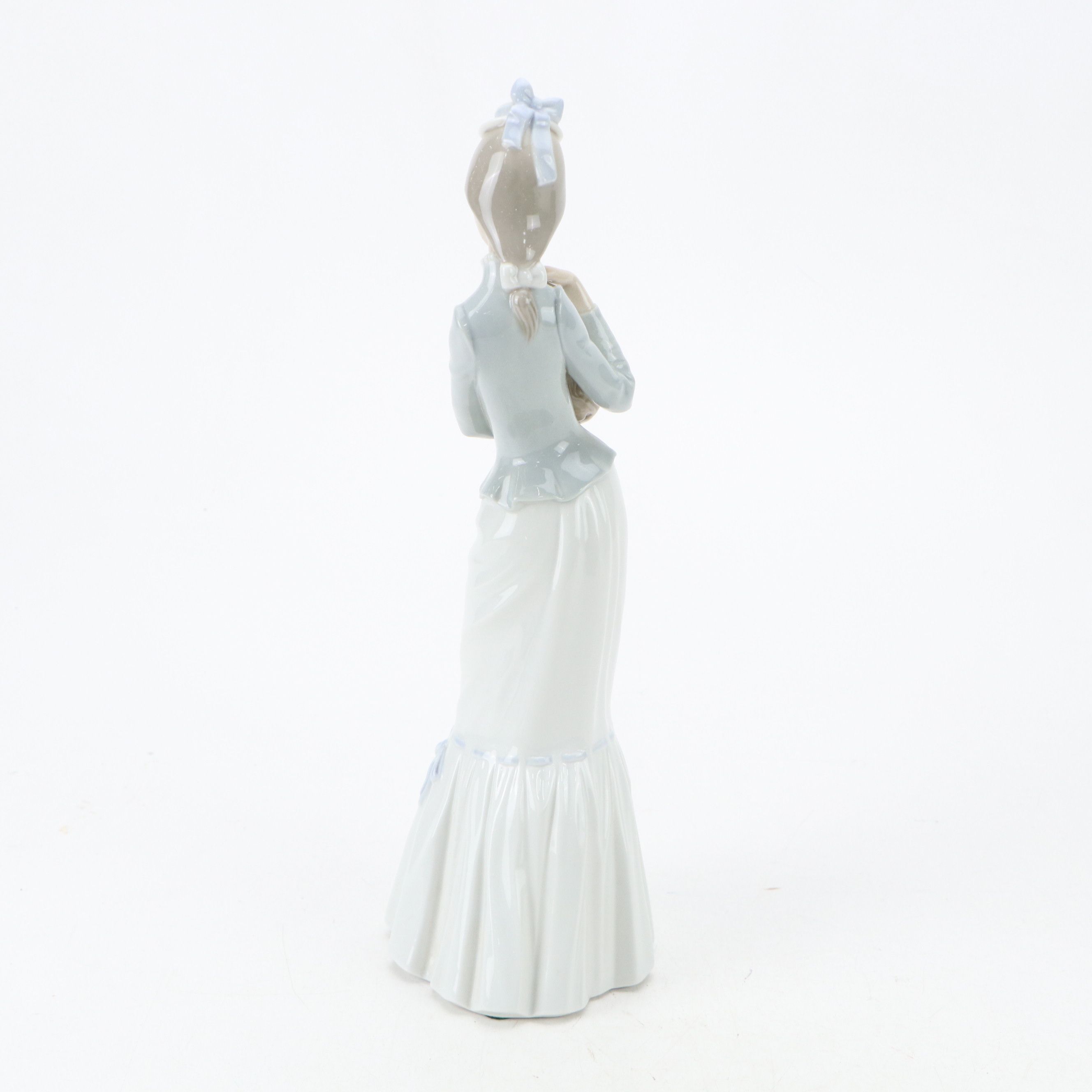 Lladró "A Walk with the Dog" Porcelain Figurine