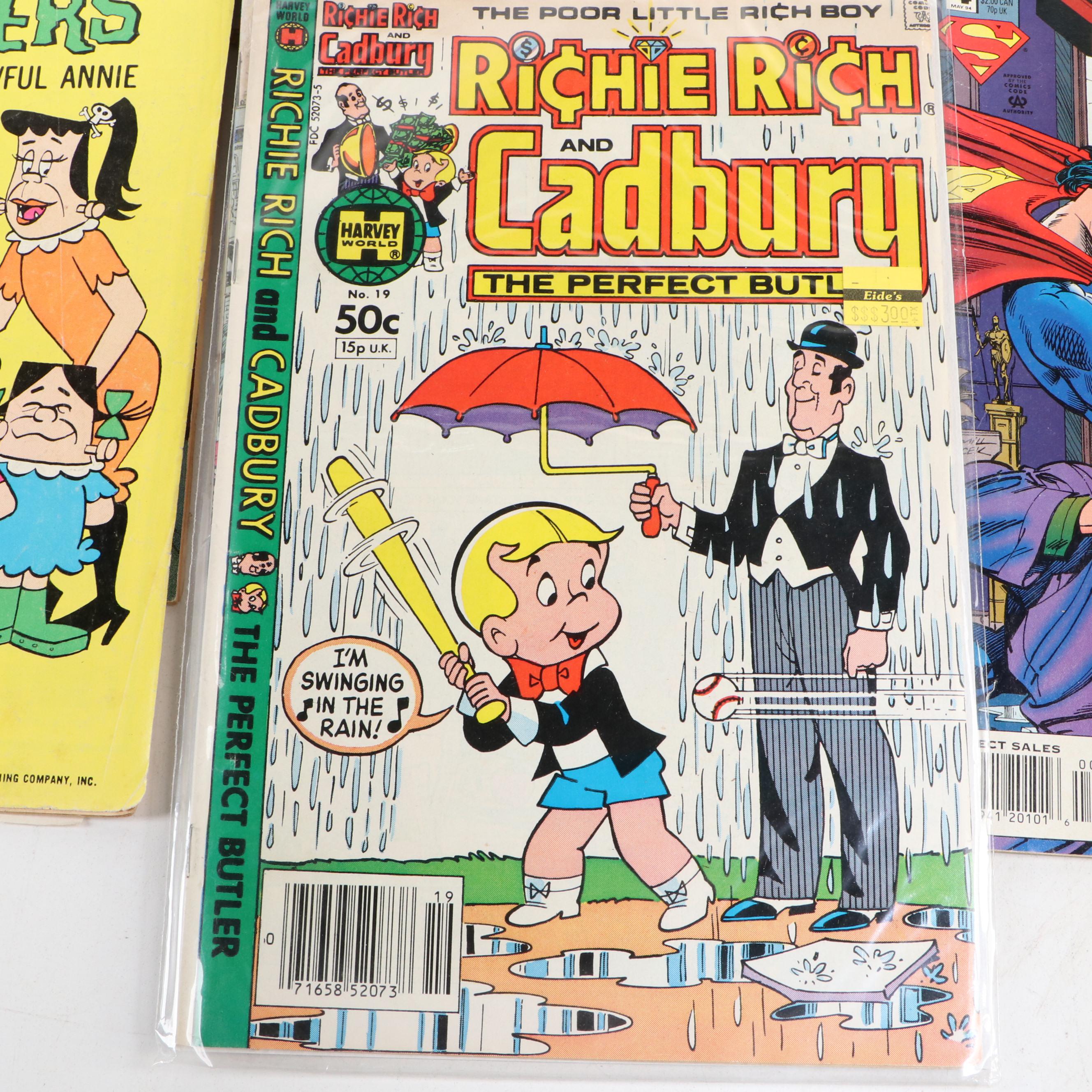 Silver, Bronze & Modern Comics With "Batman", "Bugs Bunny", "Richie Rich", More