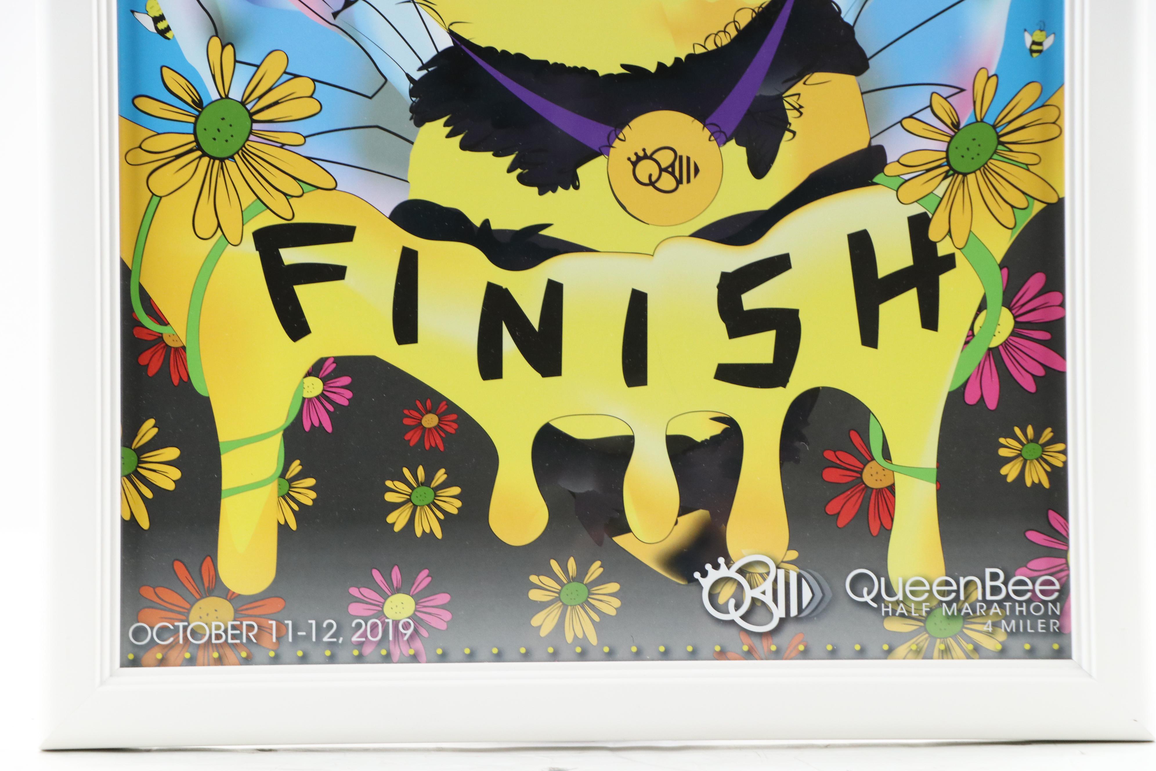 Cincinnati 2019 "Queen Bee" Half Marathon Poster