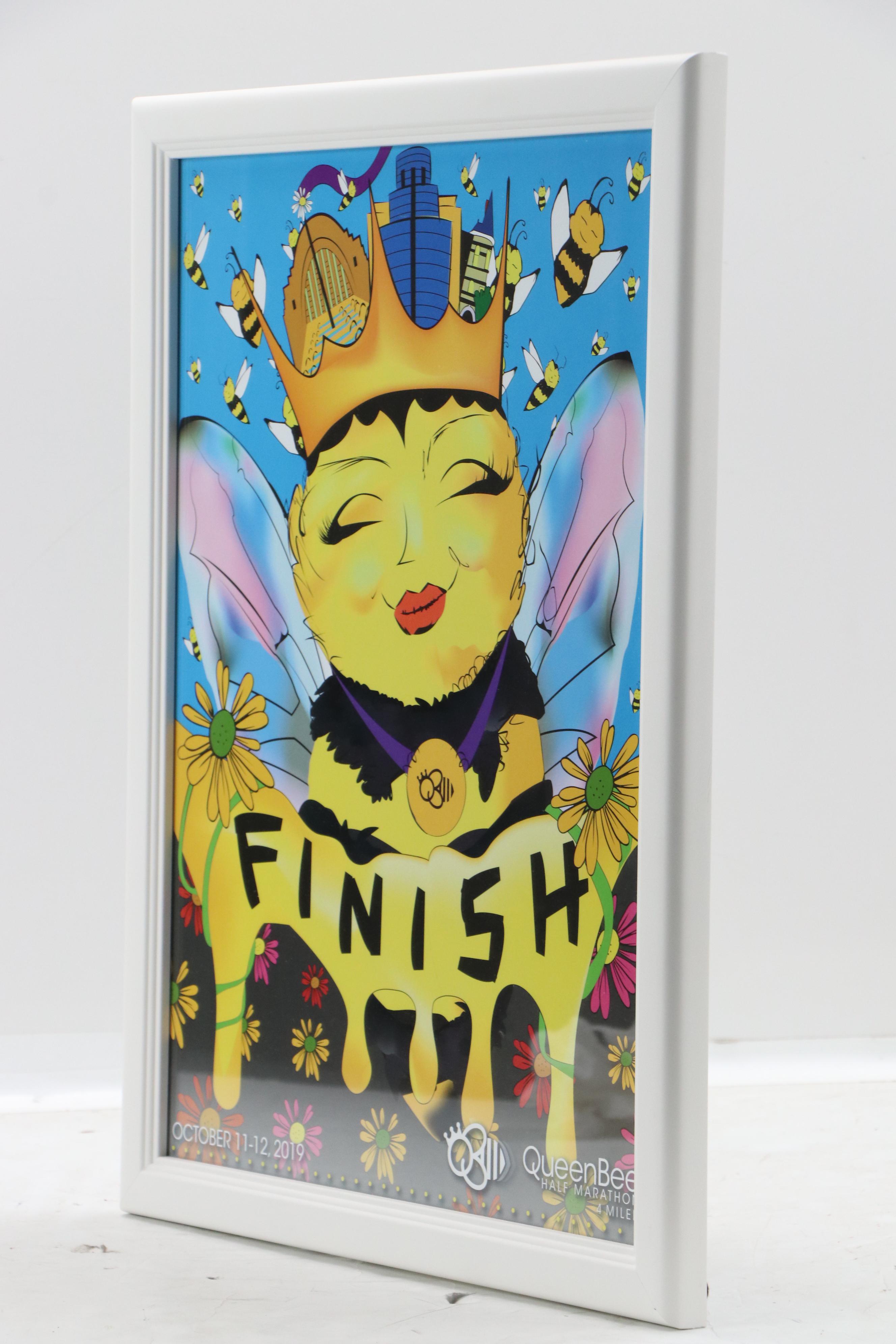 Cincinnati 2019 "Queen Bee" Half Marathon Poster