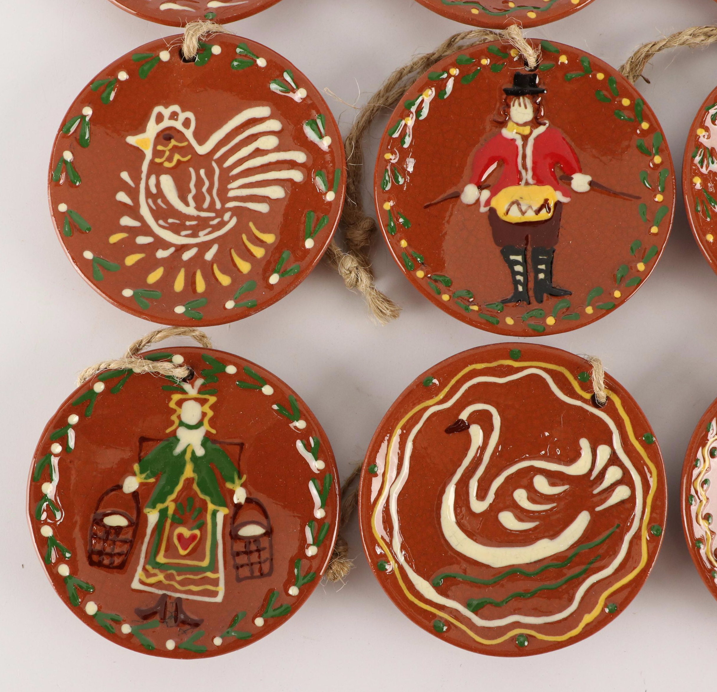 Susan Boylston Adams Ceramic Plate with Other Candlestick and Ornaments
