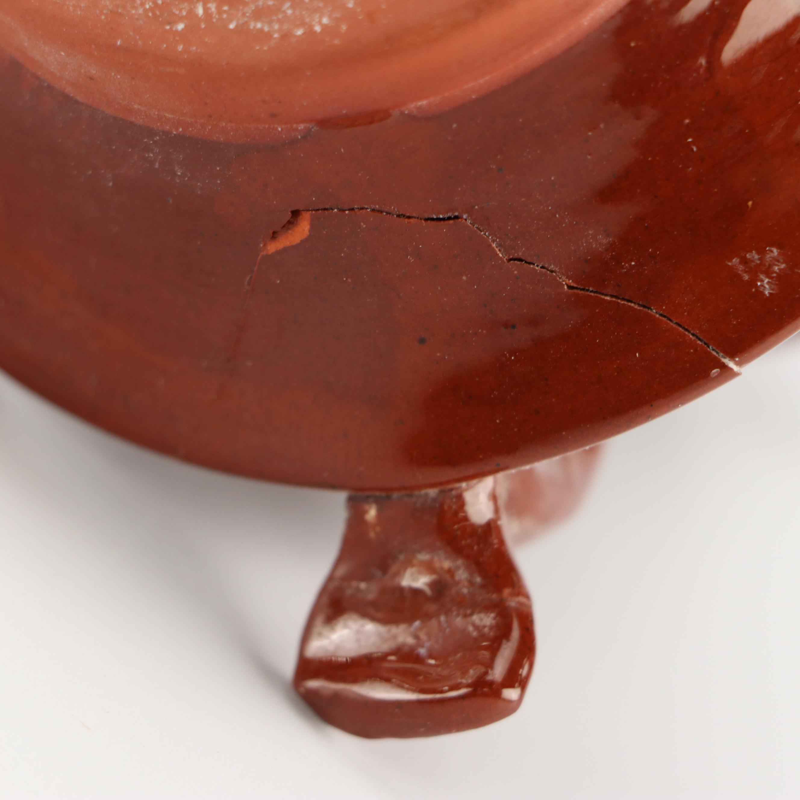 Susan Boylston Adams Ceramic Plate with Other Candlestick and Ornaments