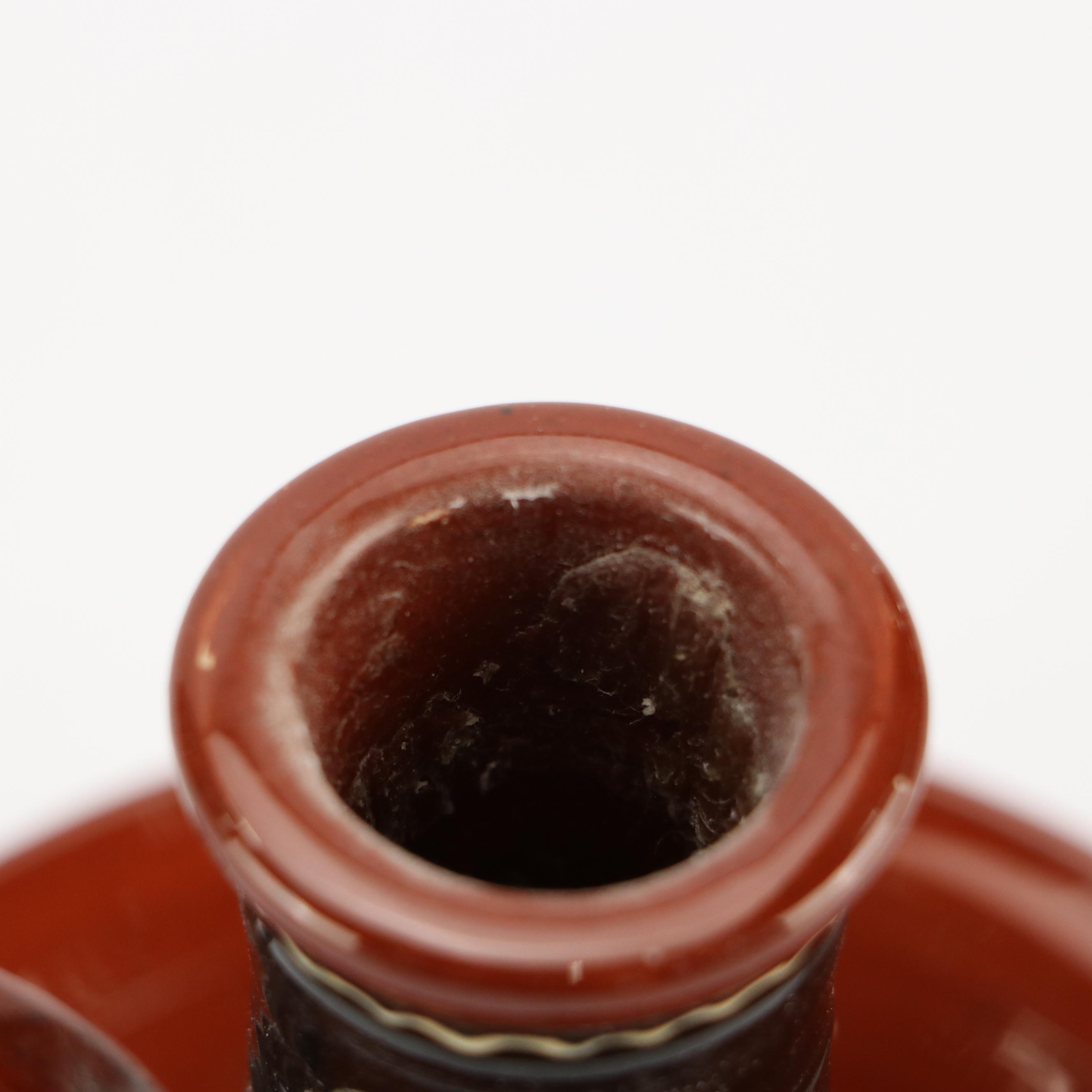 Susan Boylston Adams Ceramic Plate with Other Candlestick and Ornaments