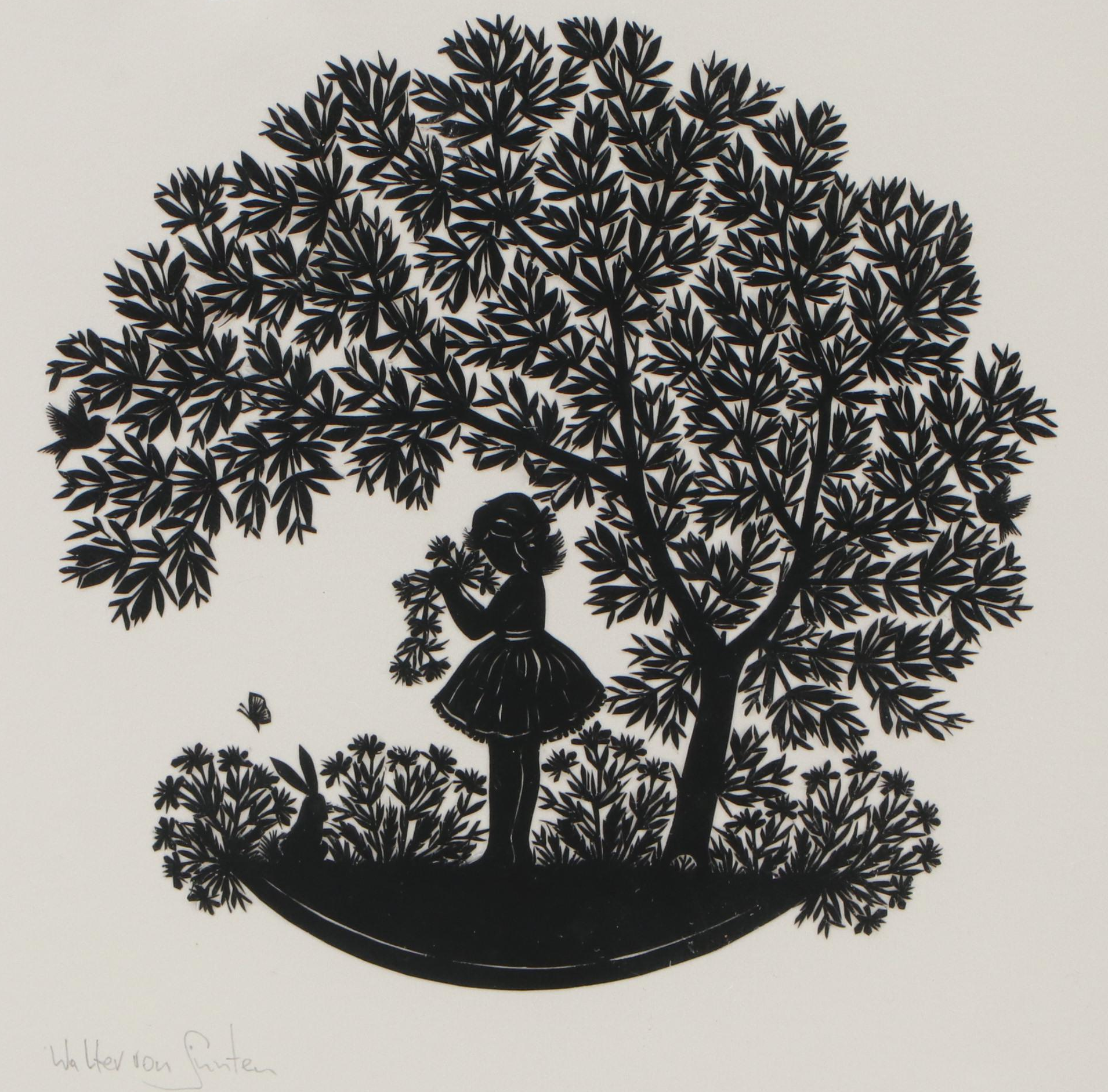 Walter Von Gunten Scherenschnitte Paper Cut