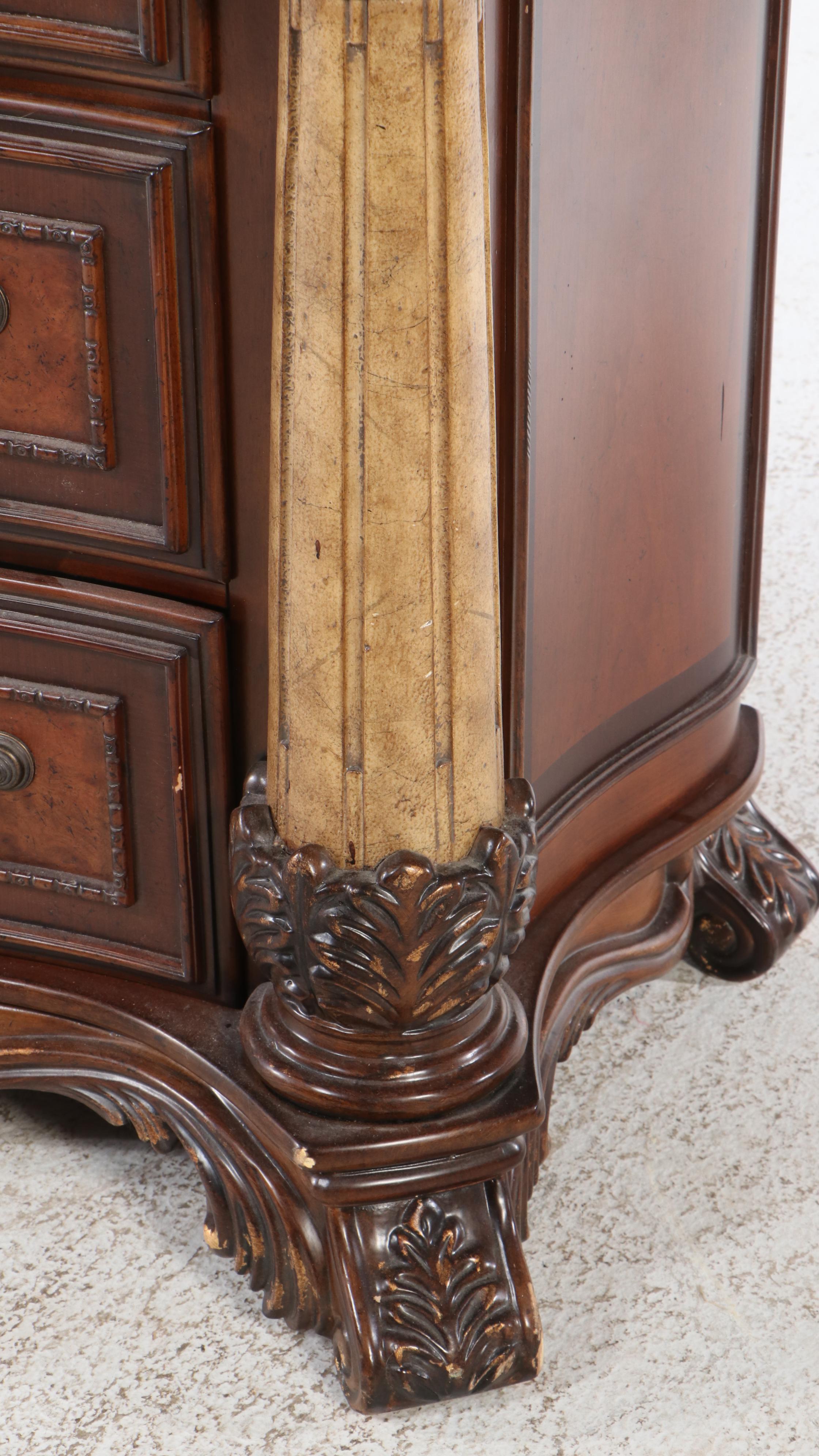 Michael Amini Mahogany Finish Buffet