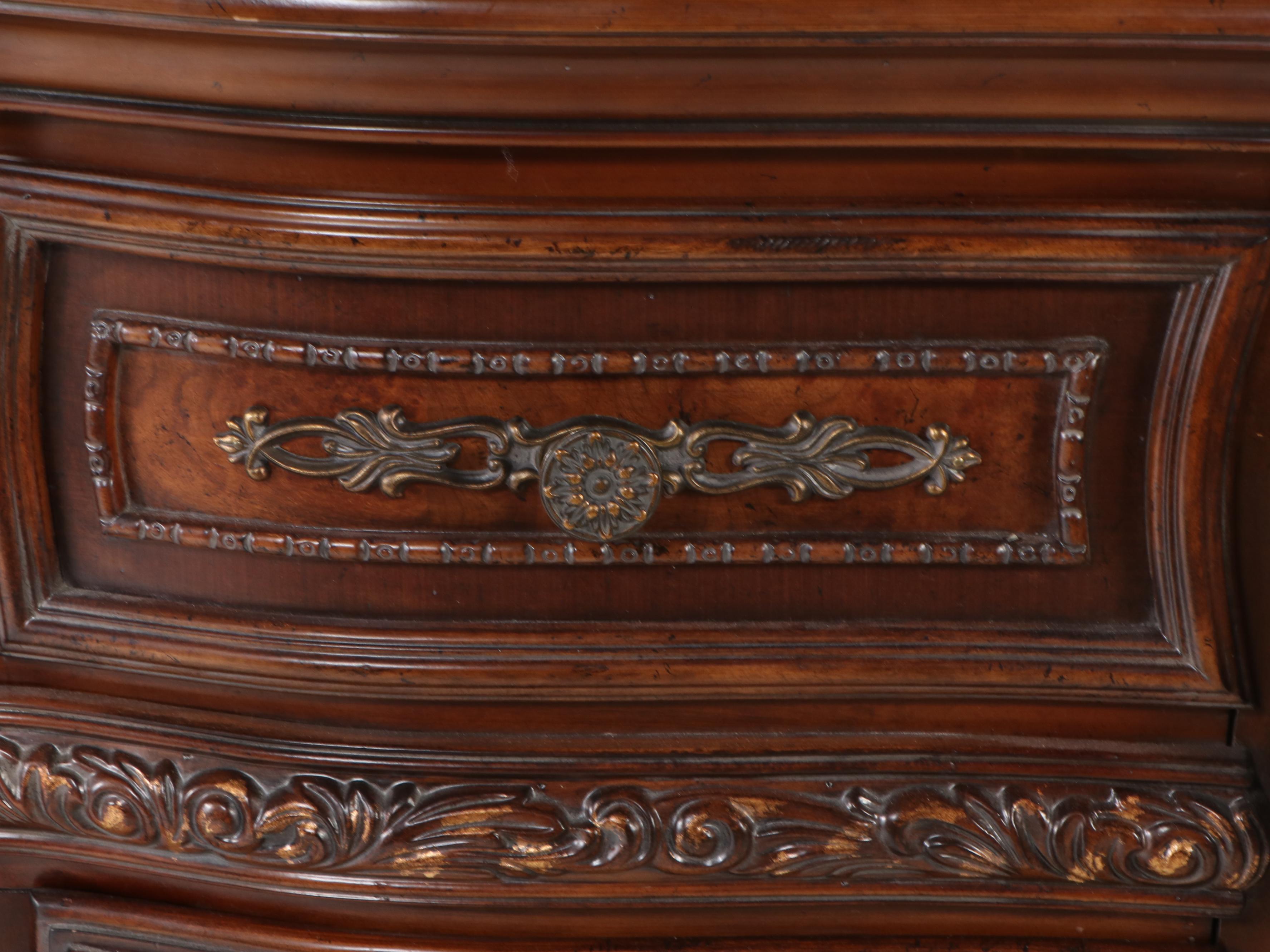 Michael Amini Mahogany Finish Buffet