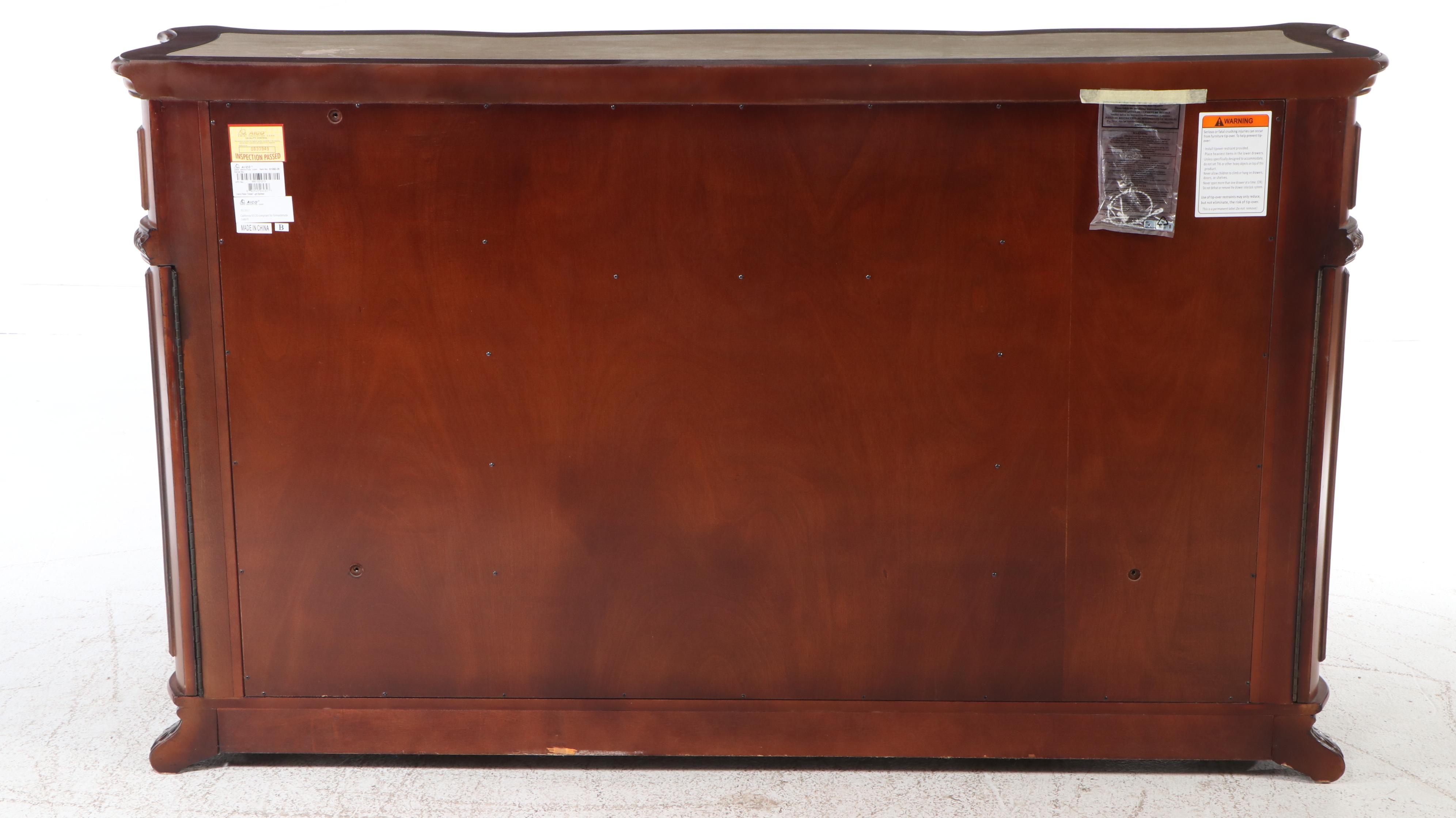Michael Amini Mahogany Finish Buffet
