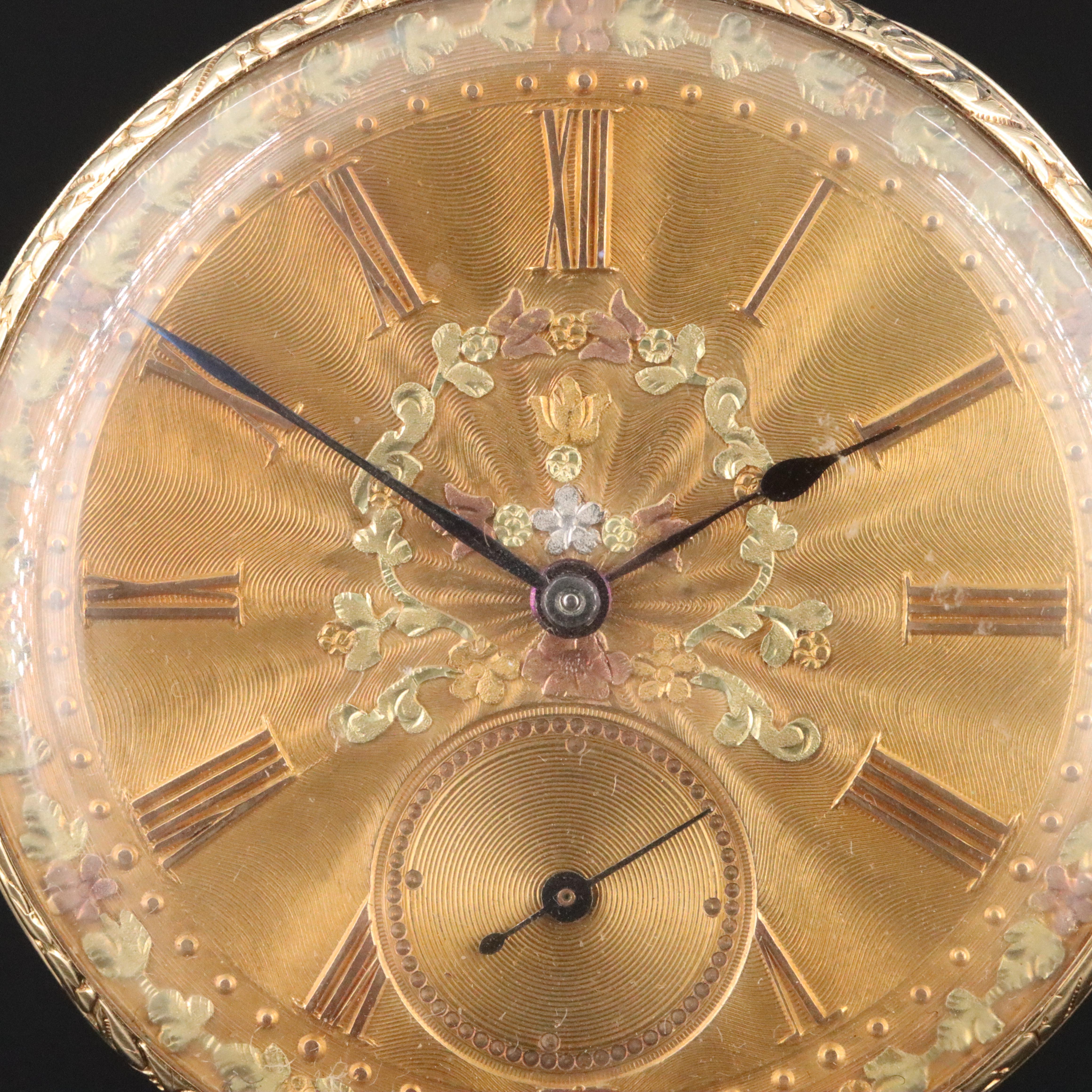 18K Gold A. Vacheron Girod Pocket Watch c. 1890