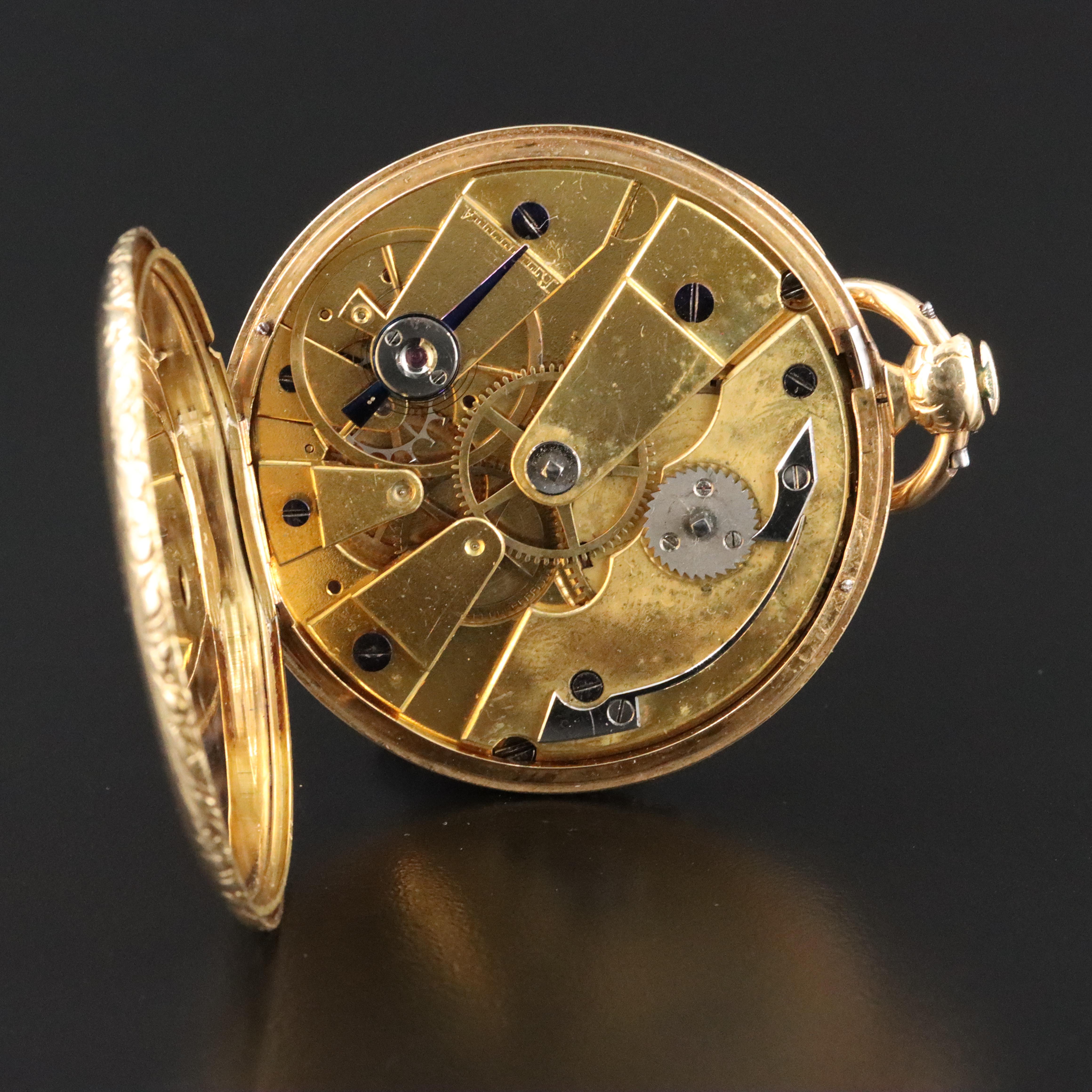 18K Gold A. Vacheron Girod Pocket Watch c. 1890