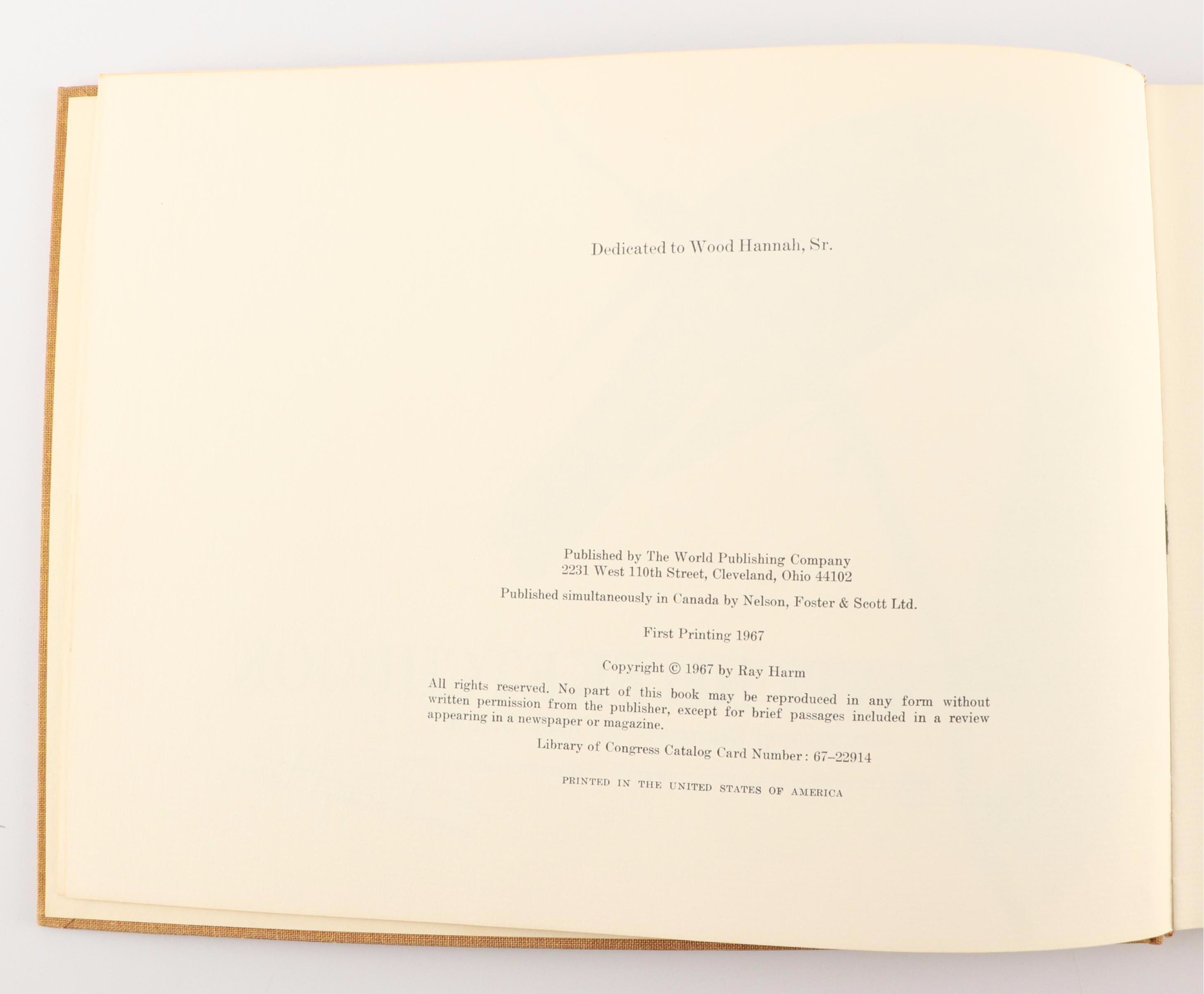 Signed First Printing "The Ray Harm Nature Sketchbook" and More