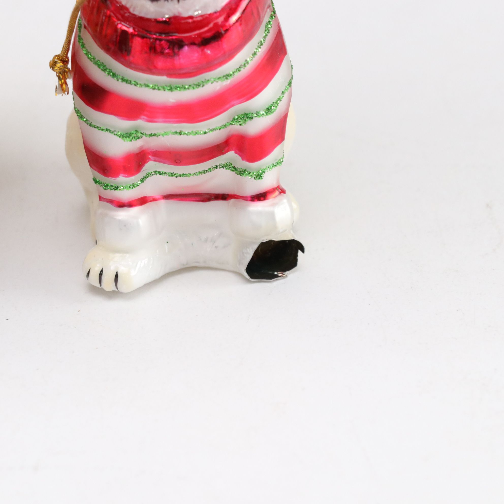 Waterford Spring Easter Bunny Ornament with Pug, Cardinal & More Blown Glass