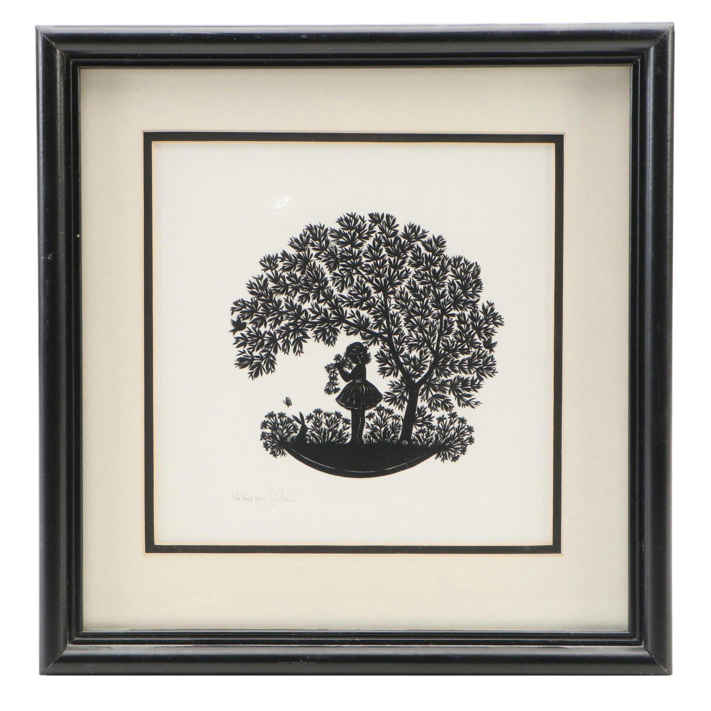 Walter Von Gunten Scherenschnitte Paper Cut