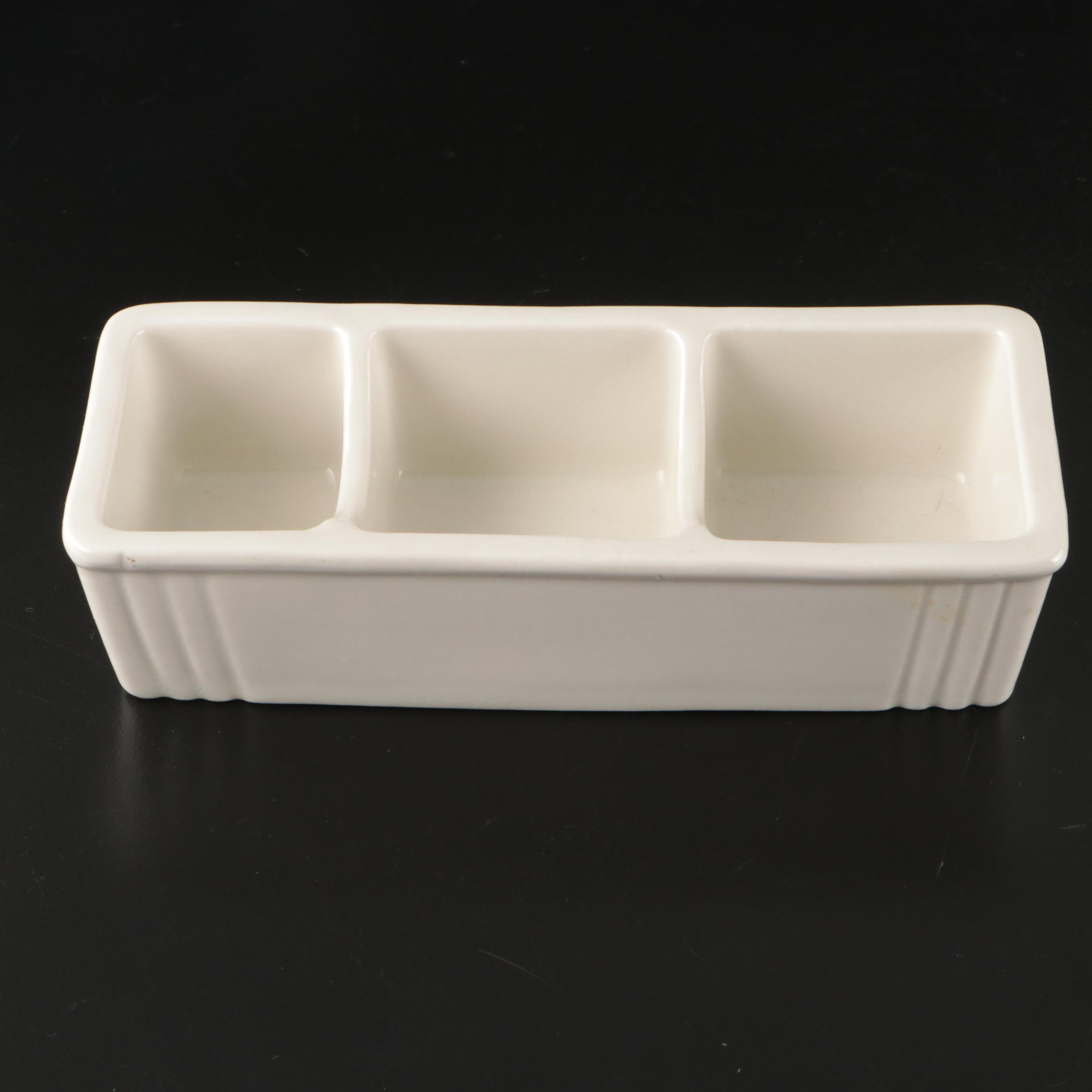 Pyrex Primary Color Glass Rectangular Bakers with Other Ceramic and Glass Ware