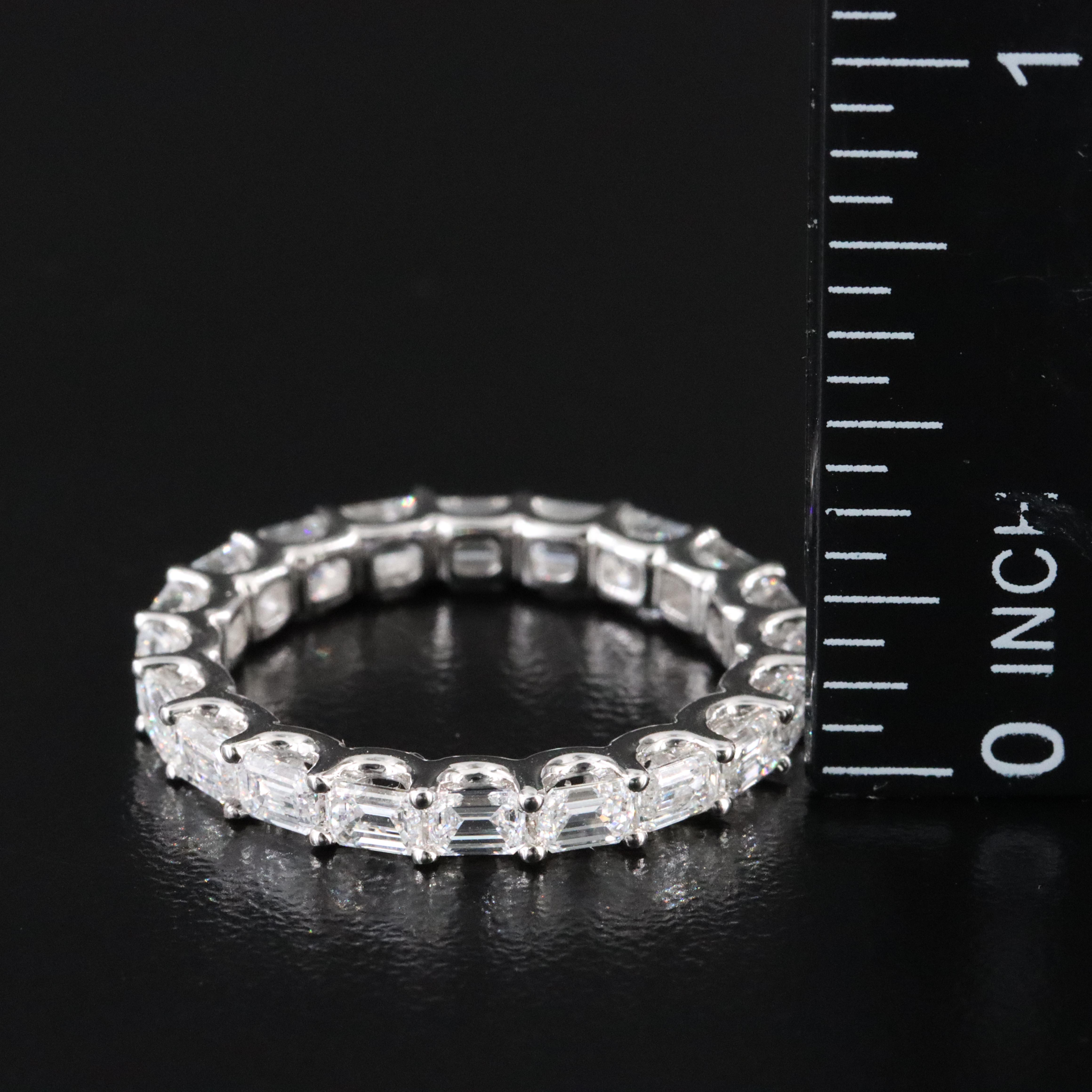 14K 2.55 CTW Lab Grown Diamond Eternity Band