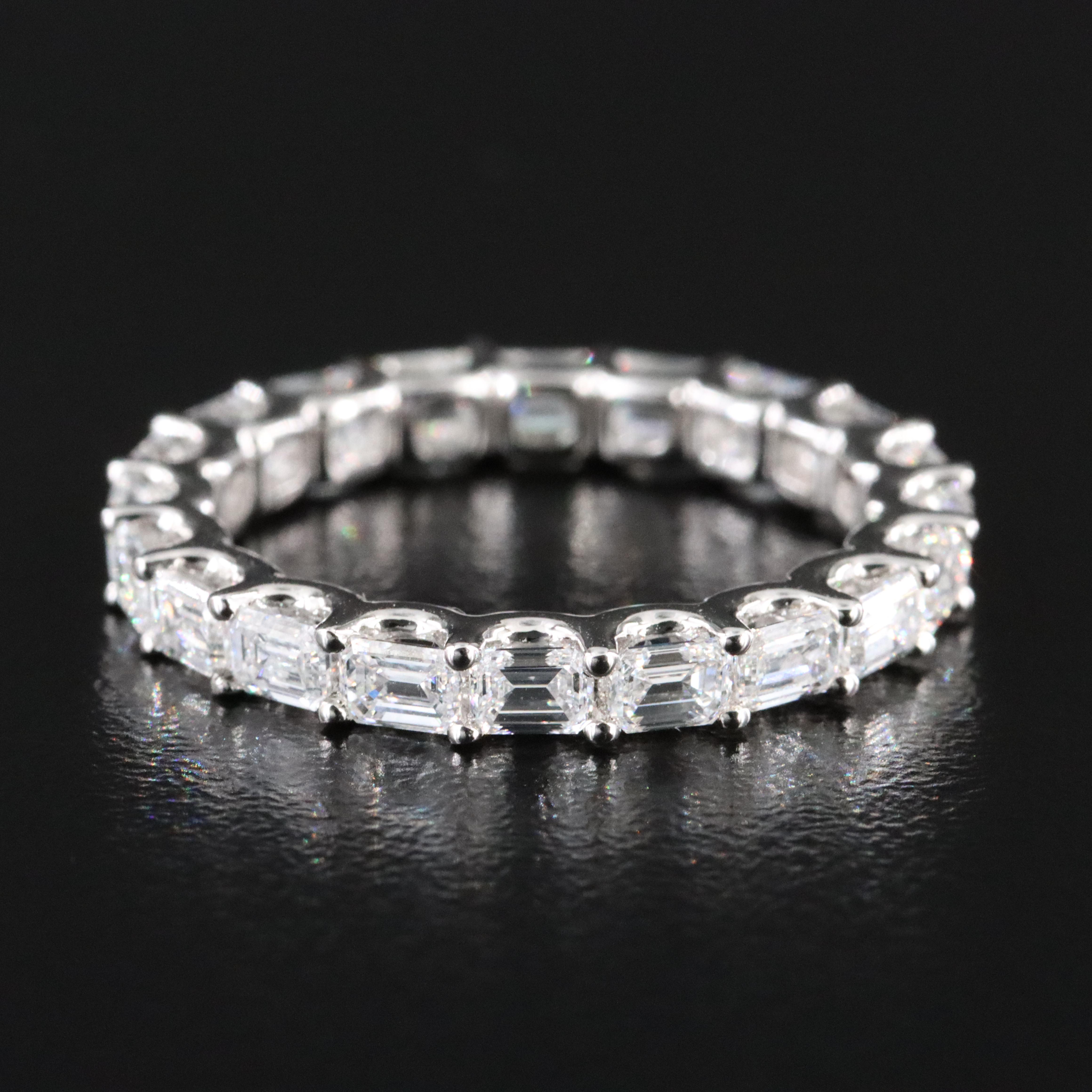 14K 2.55 CTW Lab Grown Diamond Eternity Band