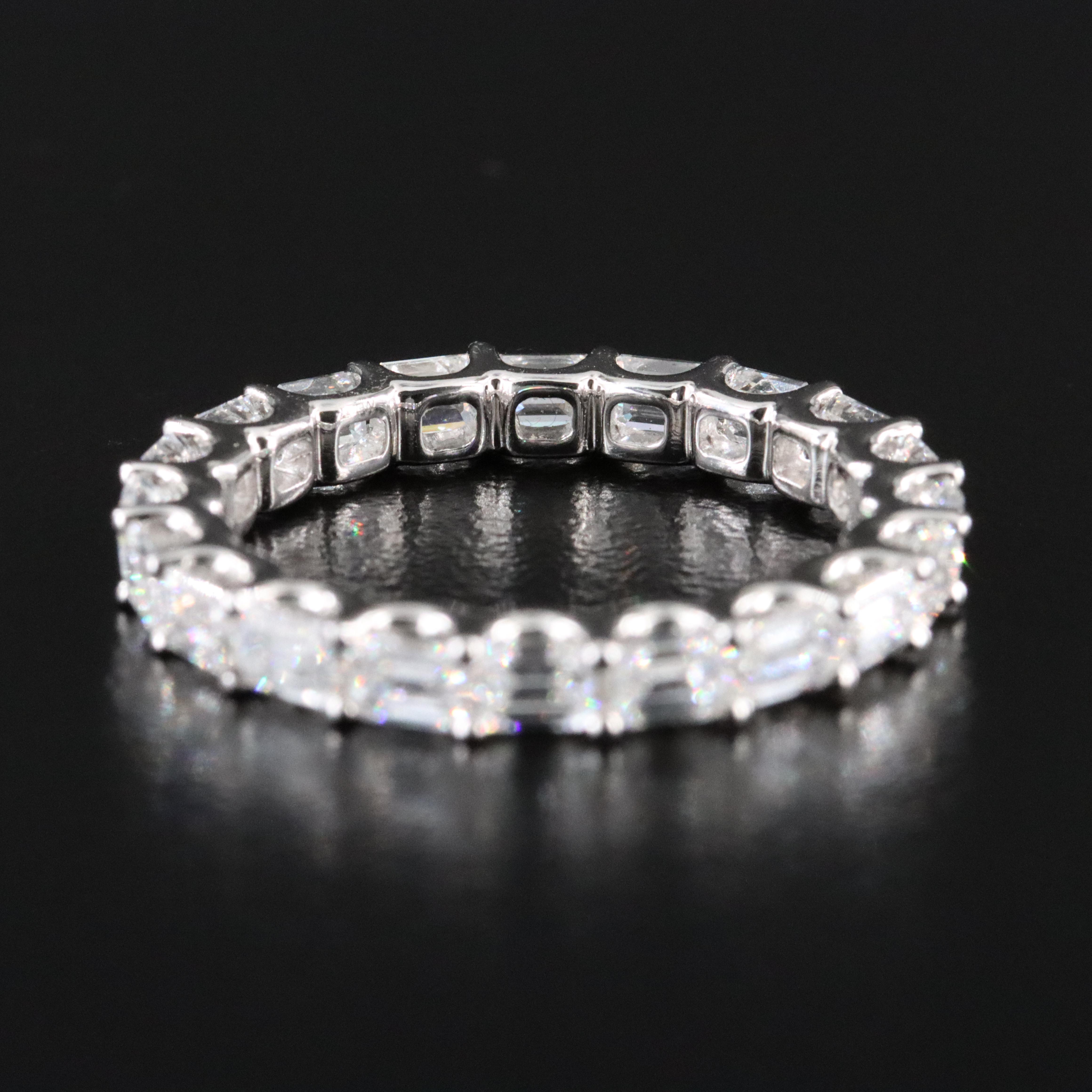 14K 2.55 CTW Lab Grown Diamond Eternity Band