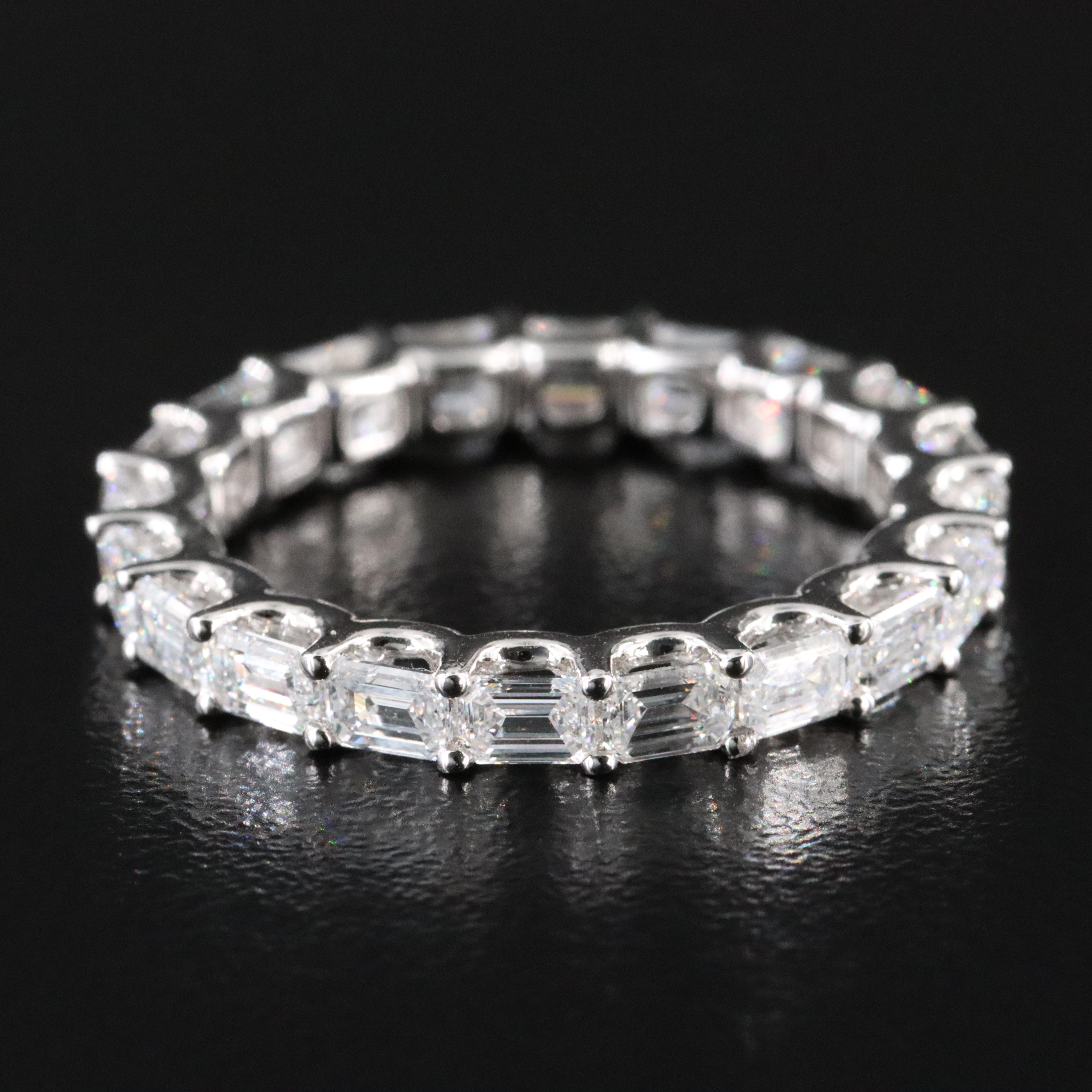 14K 2.55 CTW Lab Grown Diamond Eternity Band