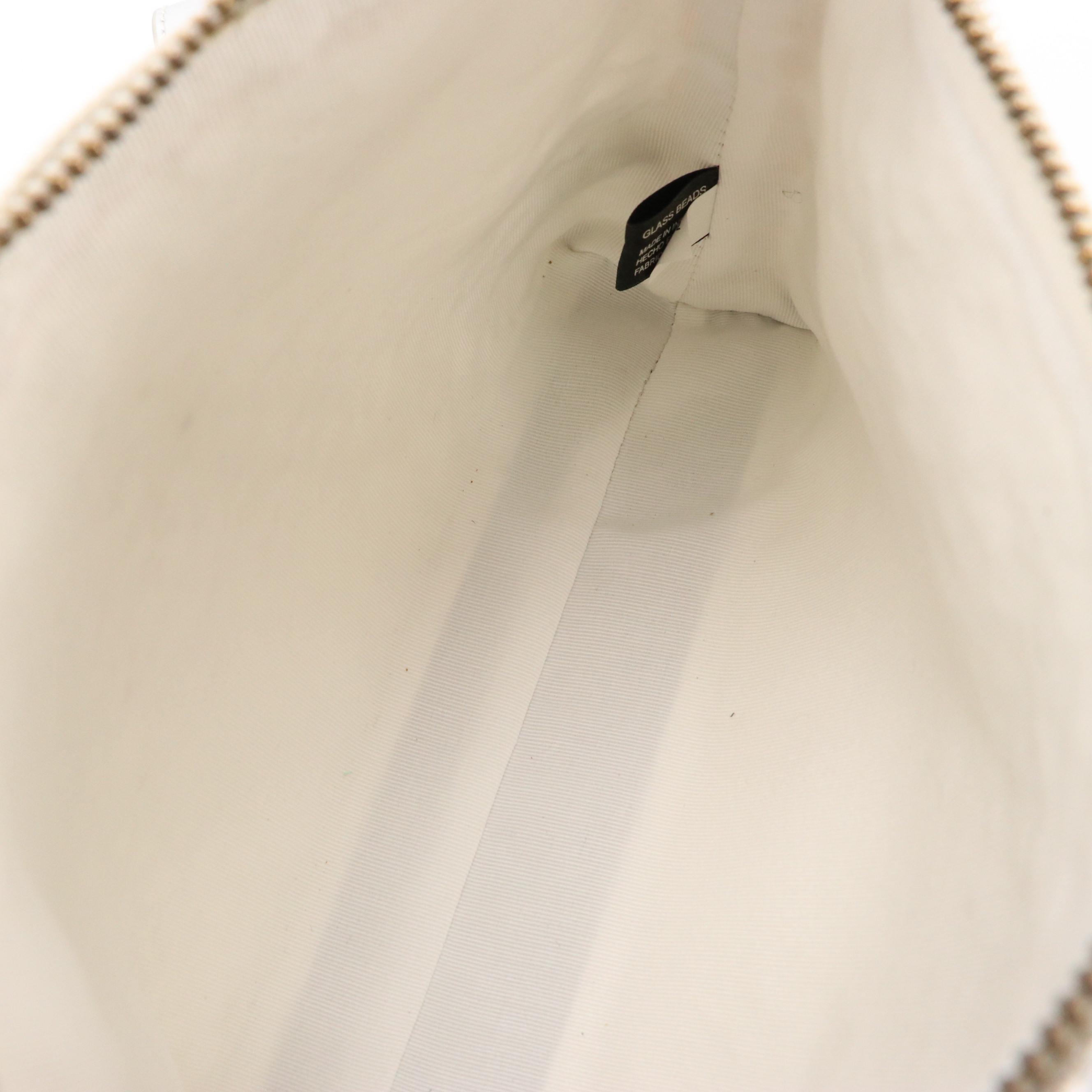 JW Pei Gabbi Rhinestone Ruched Hobo Bag and Zac Posen Silver Beaded Two-Way Bag