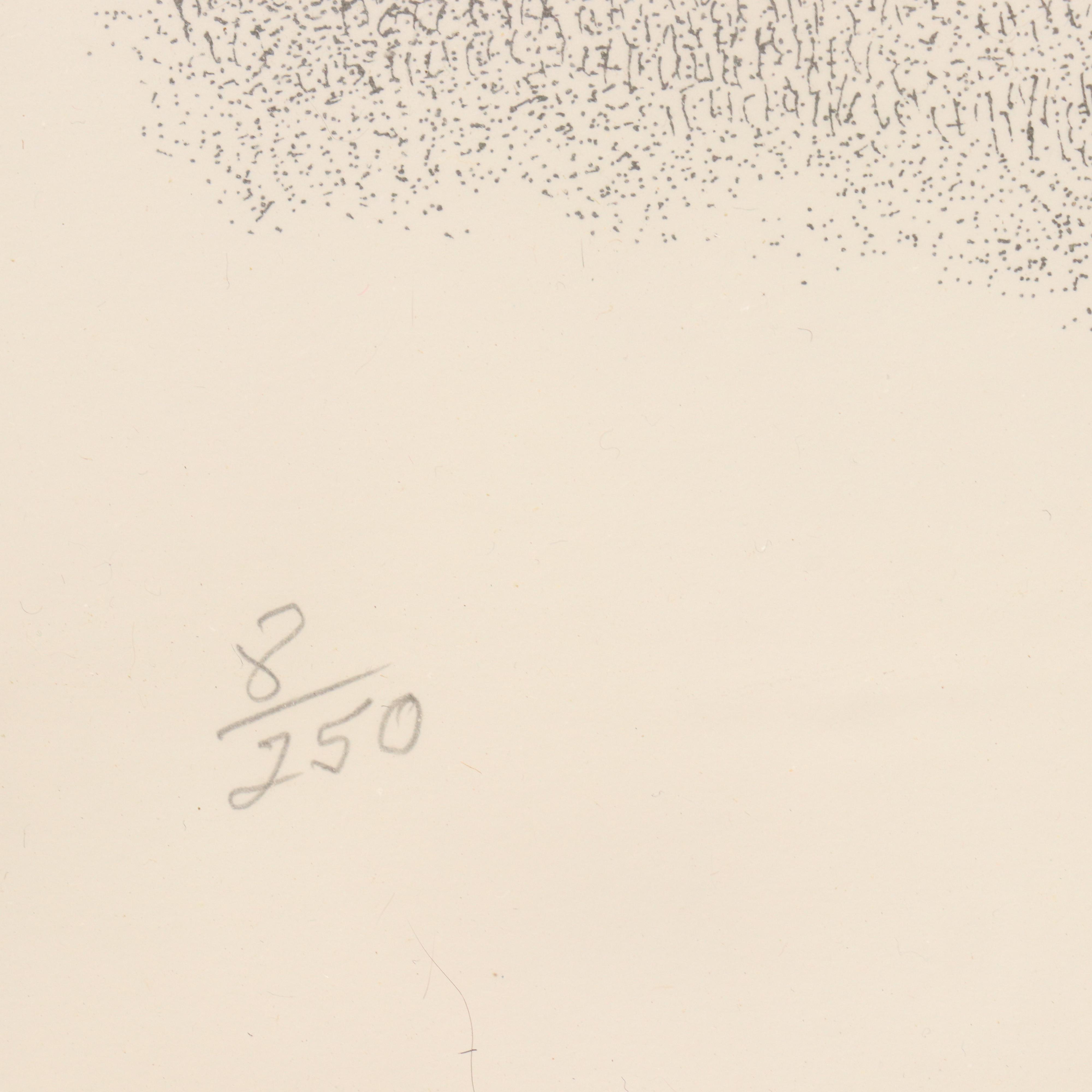 Ted W. Fickisen Lithograph "Union Terminal," 1992