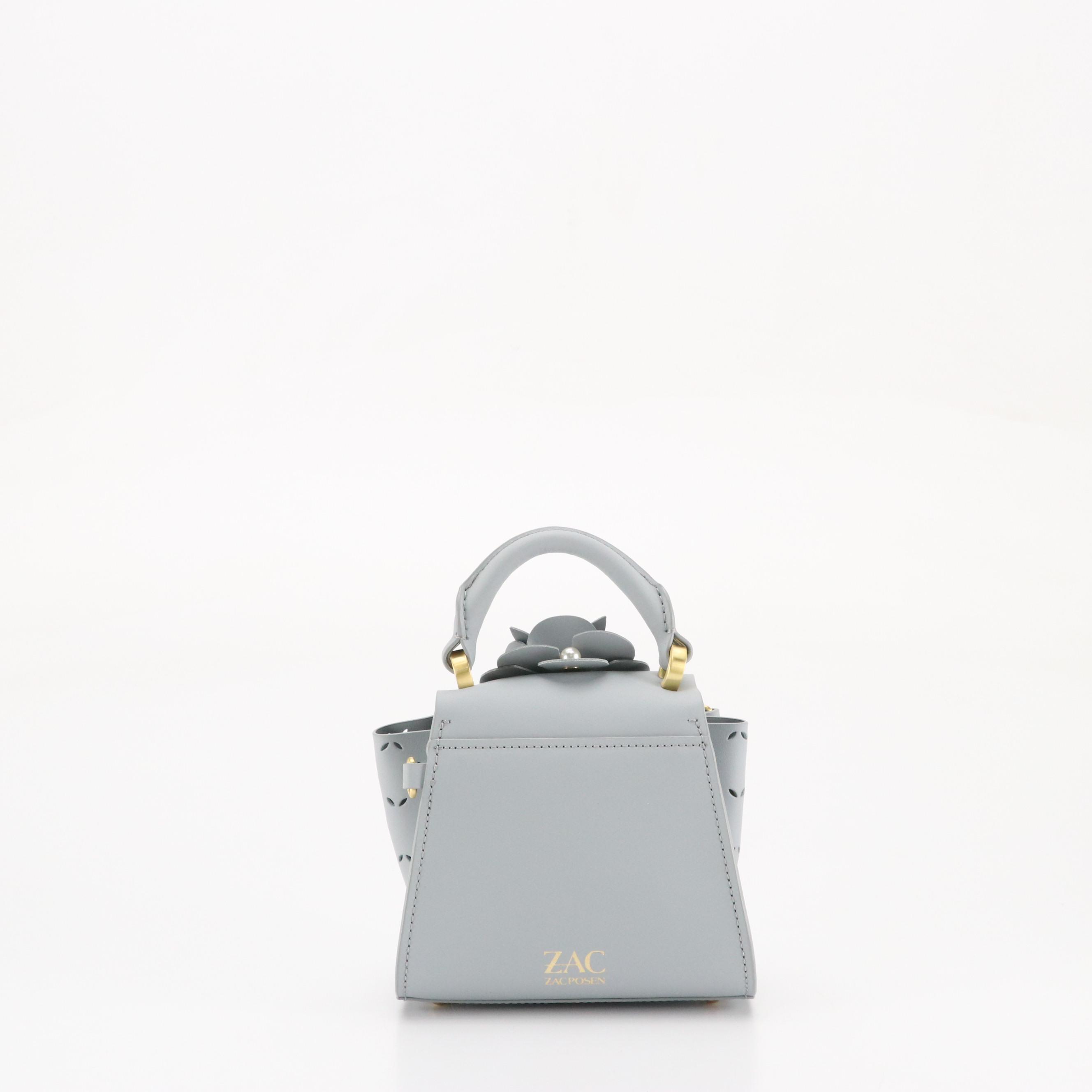 Zac Posen Leather Mini Amelia Faux Pearl Handbag & Eartha Top Handle Crossbody