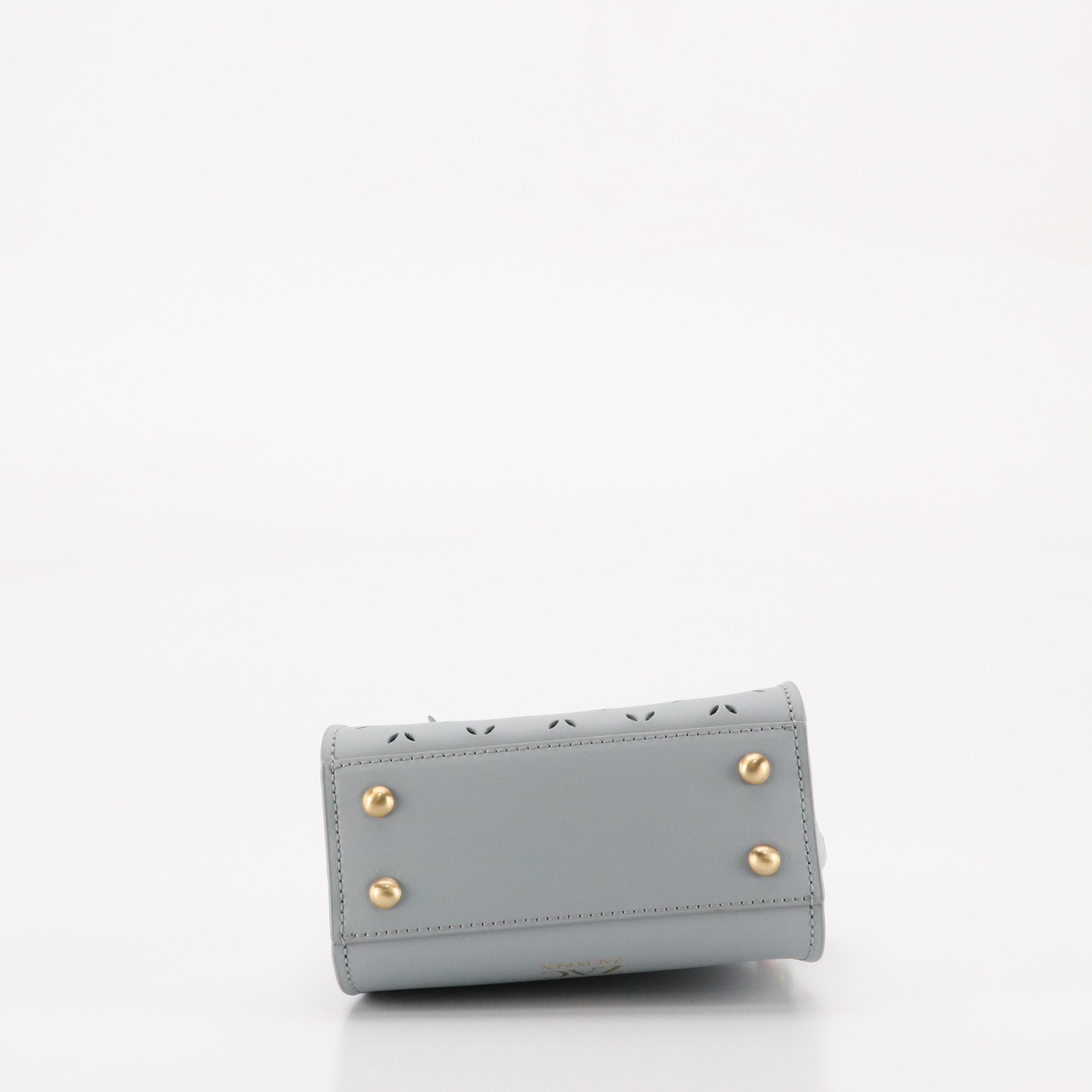 Zac Posen Leather Mini Amelia Faux Pearl Handbag & Eartha Top Handle Crossbody