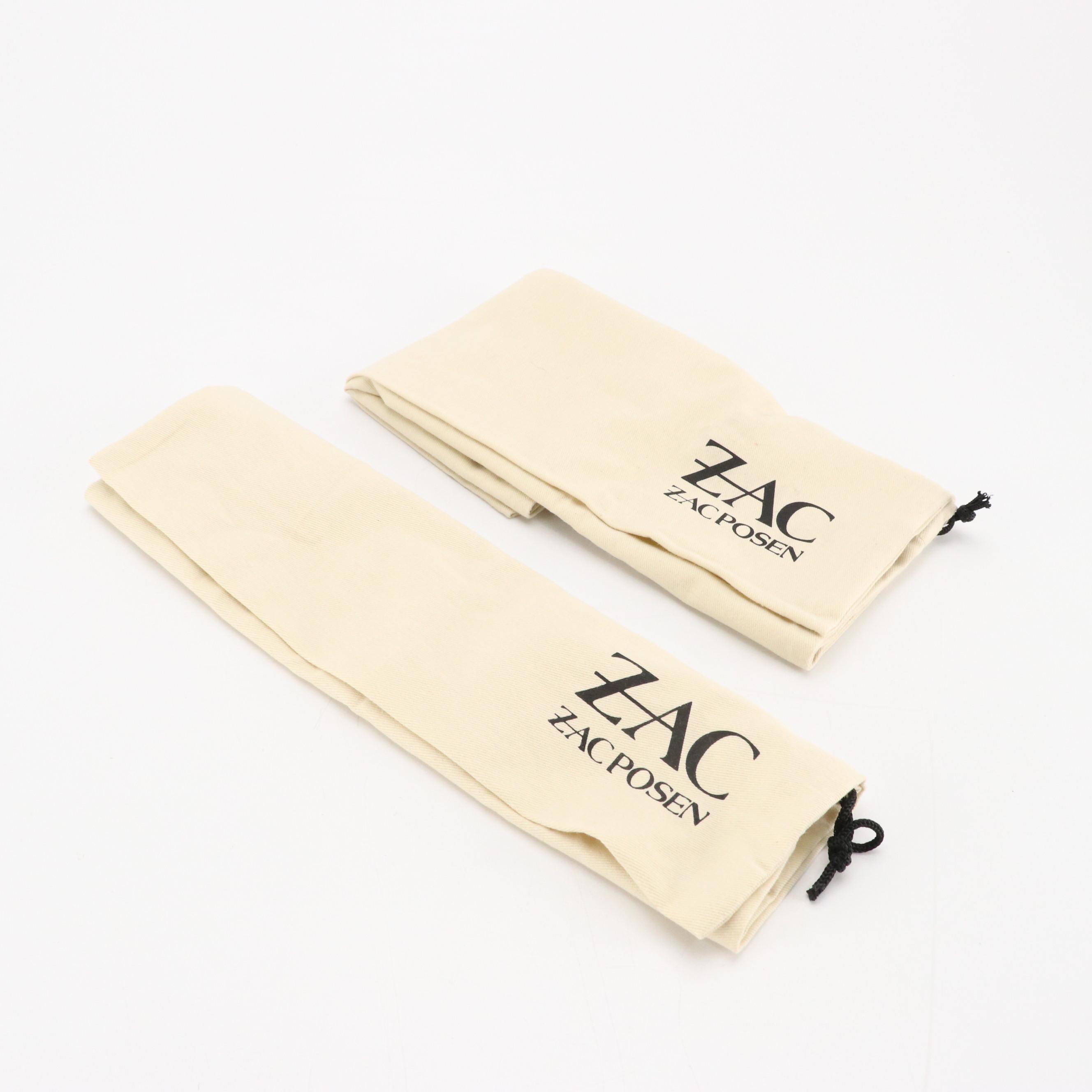 Zac Posen Leather Mini Amelia Faux Pearl Handbag & Eartha Top Handle Crossbody