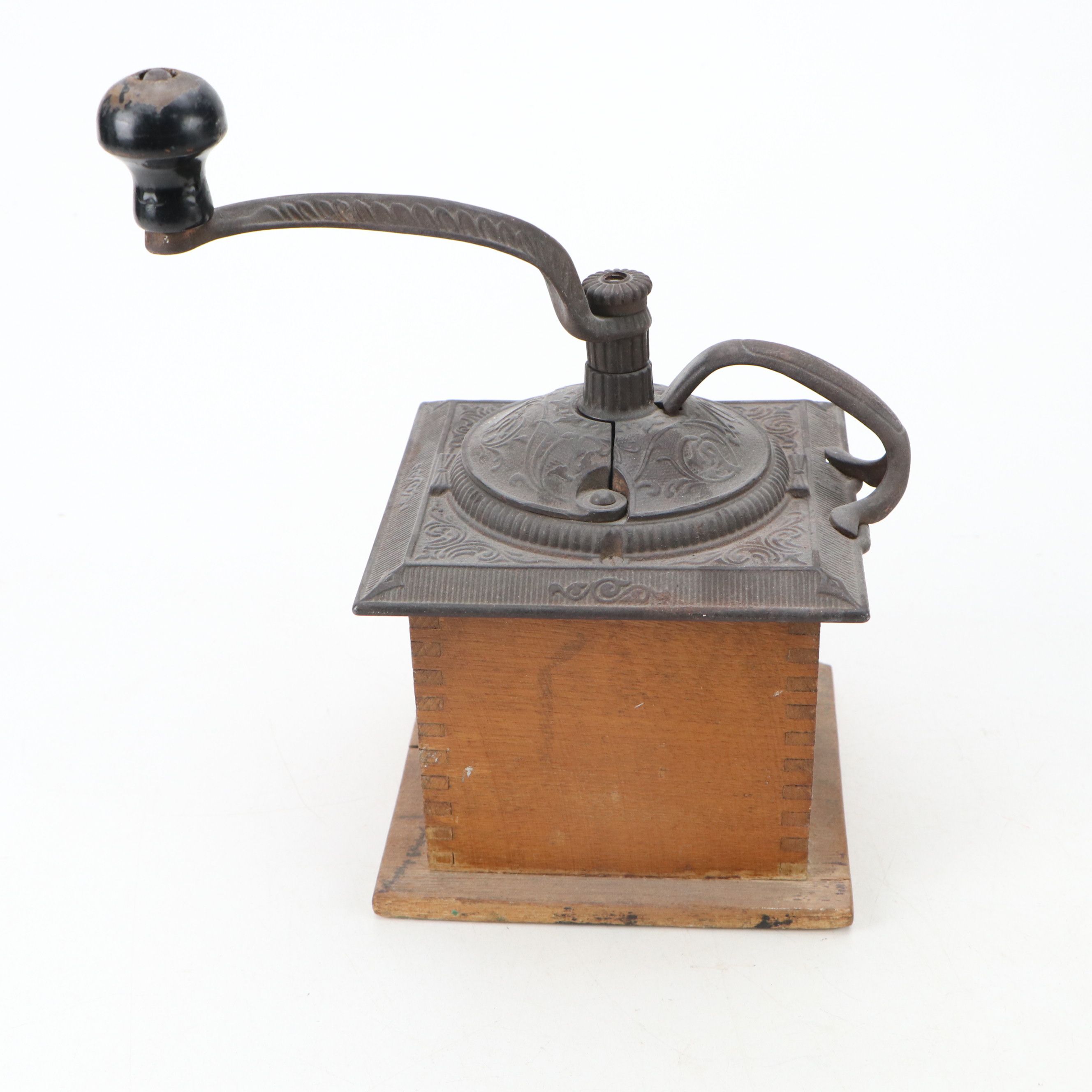 Arcade Imperial Mill No. 705 with Other Victorian Wood and Metal Coffee Grinder