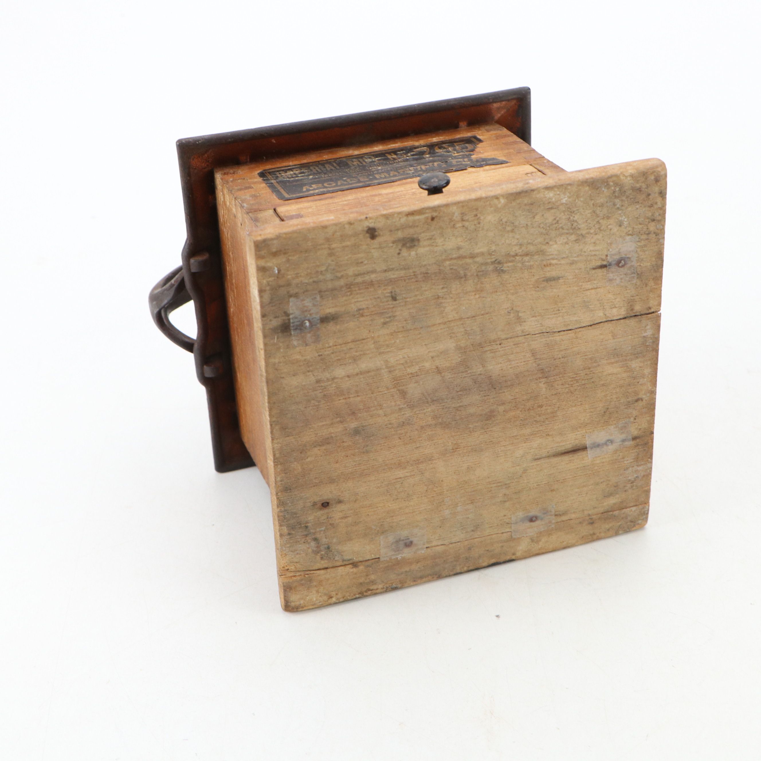 Arcade Imperial Mill No. 705 with Other Victorian Wood and Metal Coffee Grinder