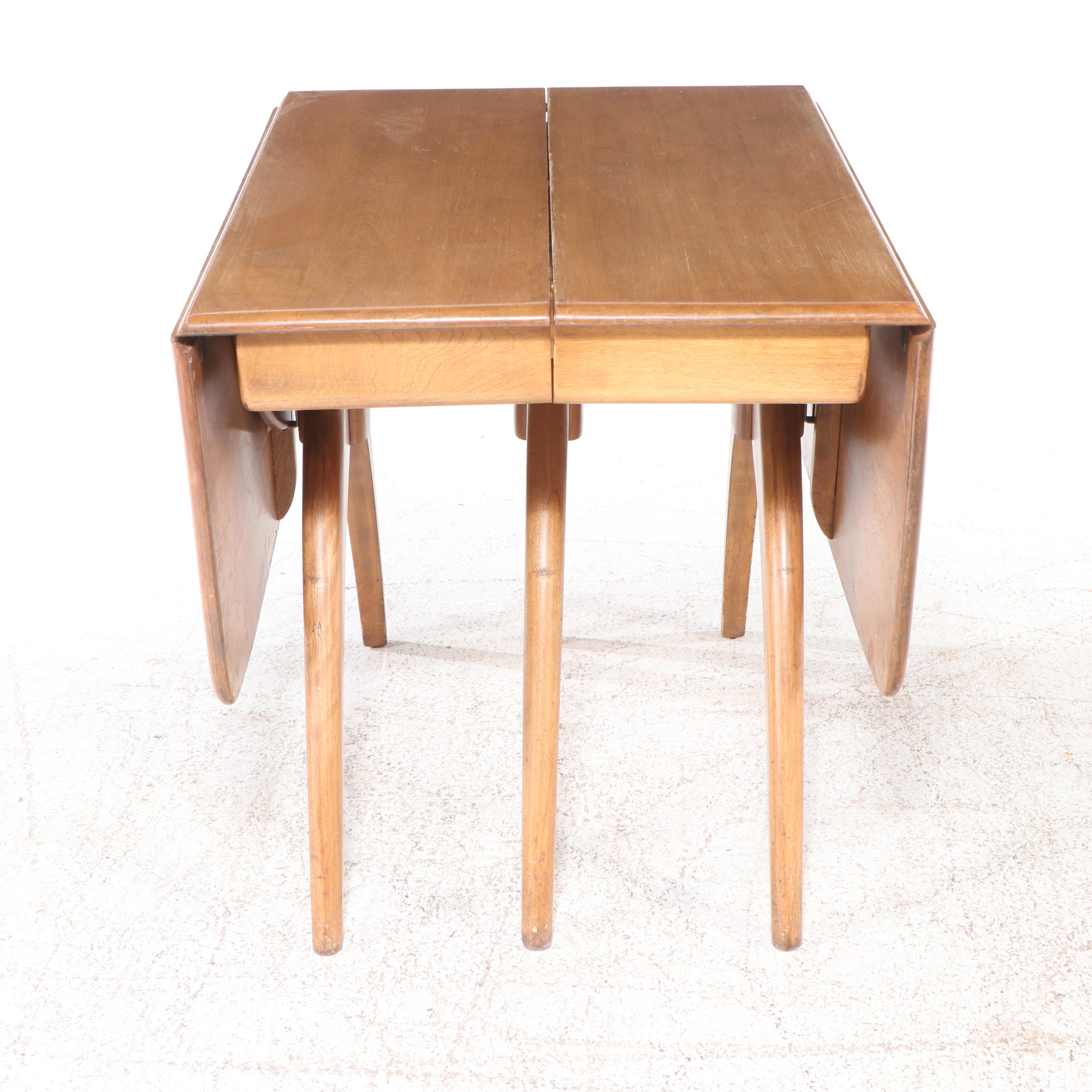 Heywood-Wakefield American Yellow Birch Dining Table