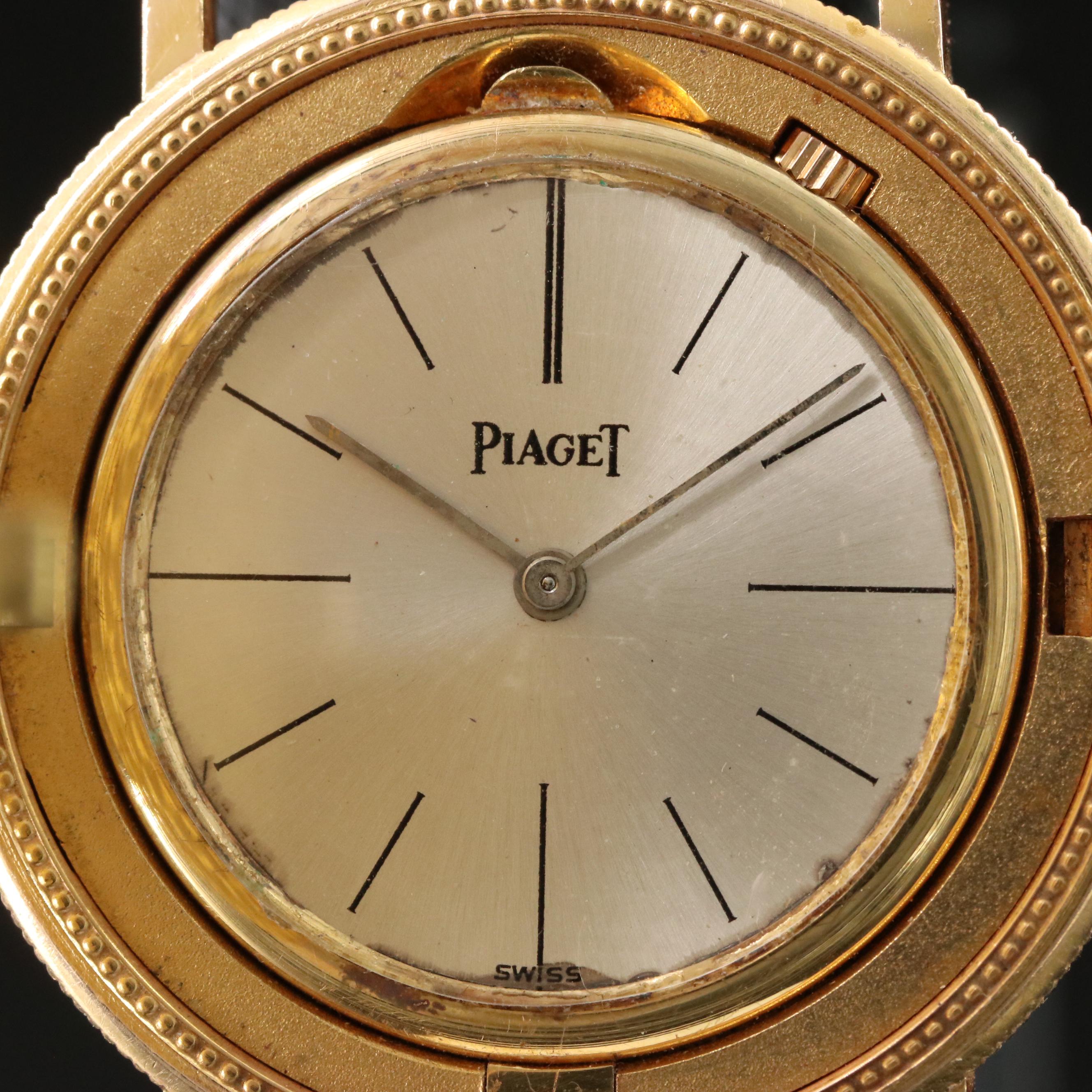 Piaget 18K Gold Coin Watch