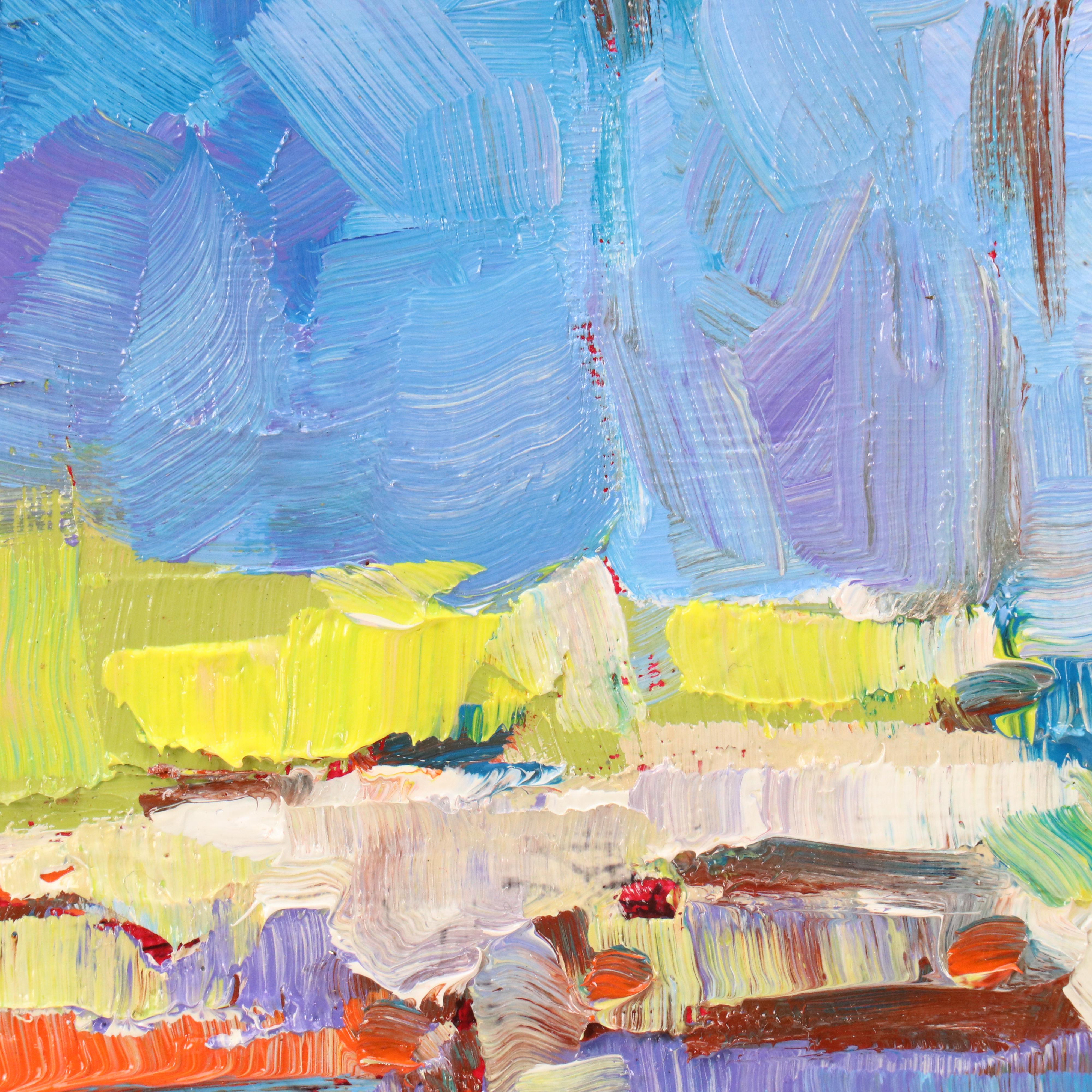 Serguei Novitchkov Stylized Oil Painting "Quiet Nook," 2025