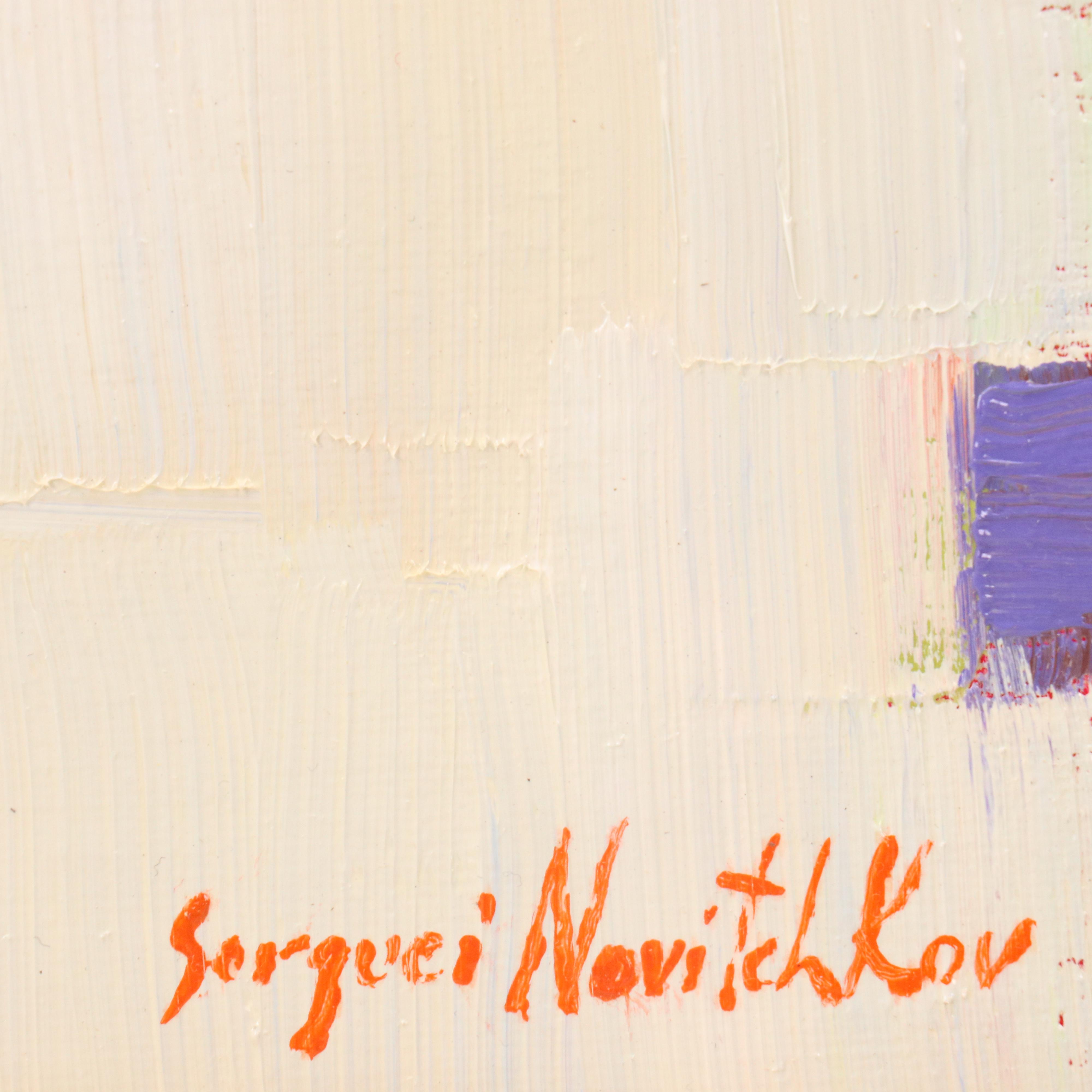 Serguei Novitchkov Stylized Oil Painting "Quiet Nook," 2025