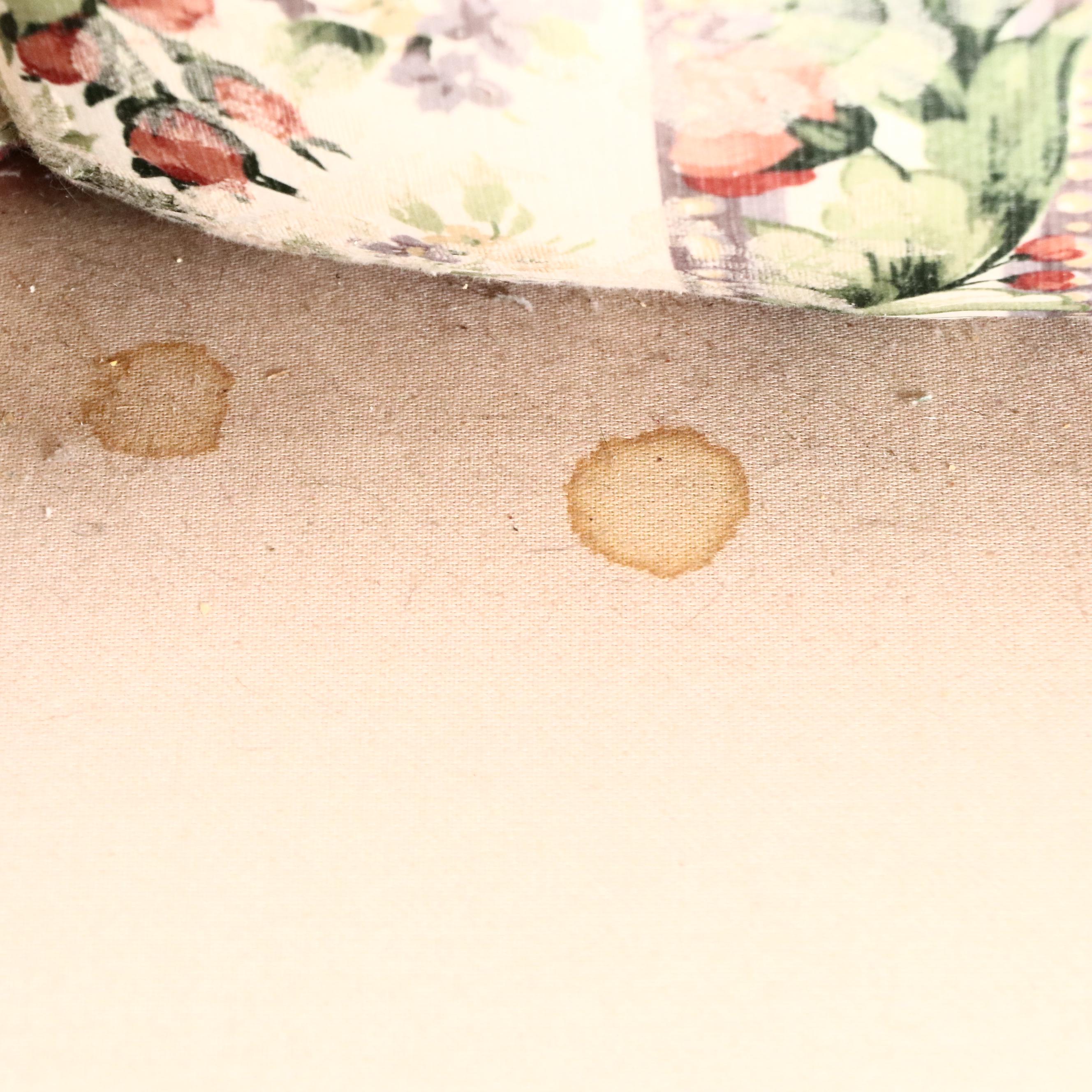 Clayton Marcus Floral-Upholstered Roll-Arm Sofa