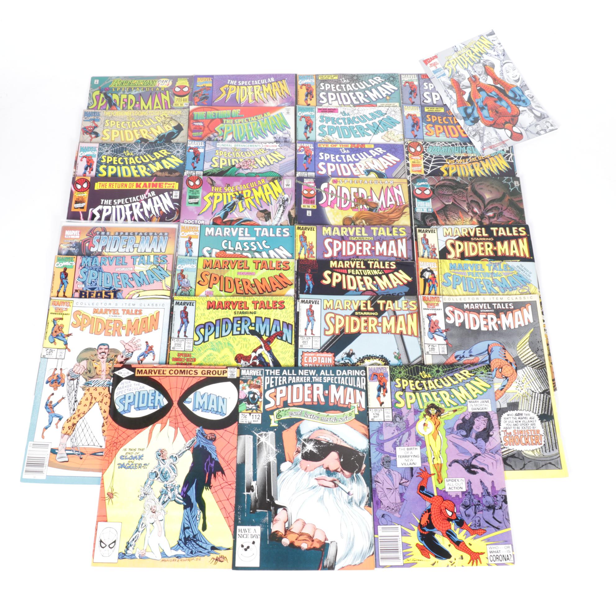 Marvel Tales Staring Spider-Man & Spectacular Spider-Man Comic Collection