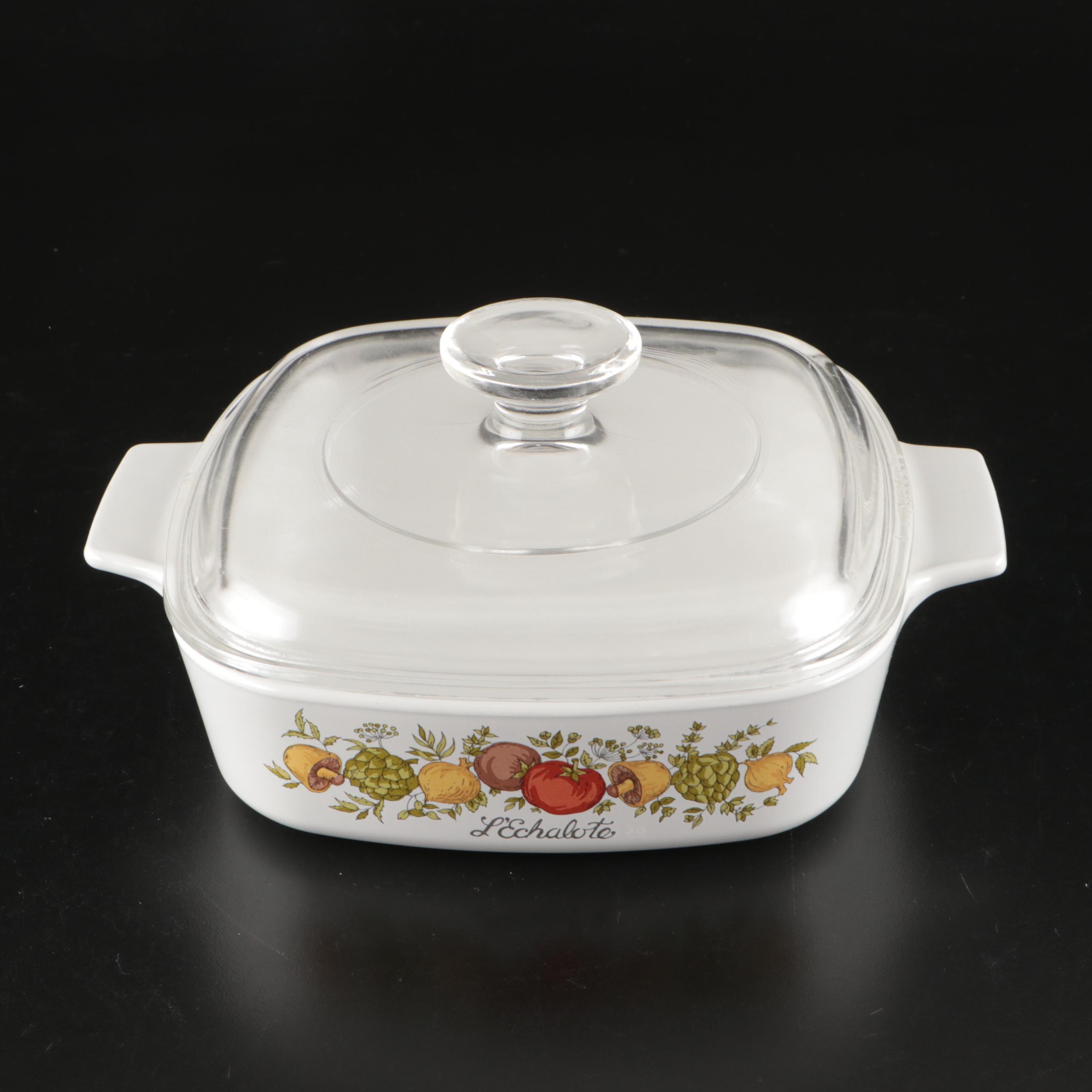 Corning Ware "Spice of Life" with Other Casserole Dishes and Bakeware