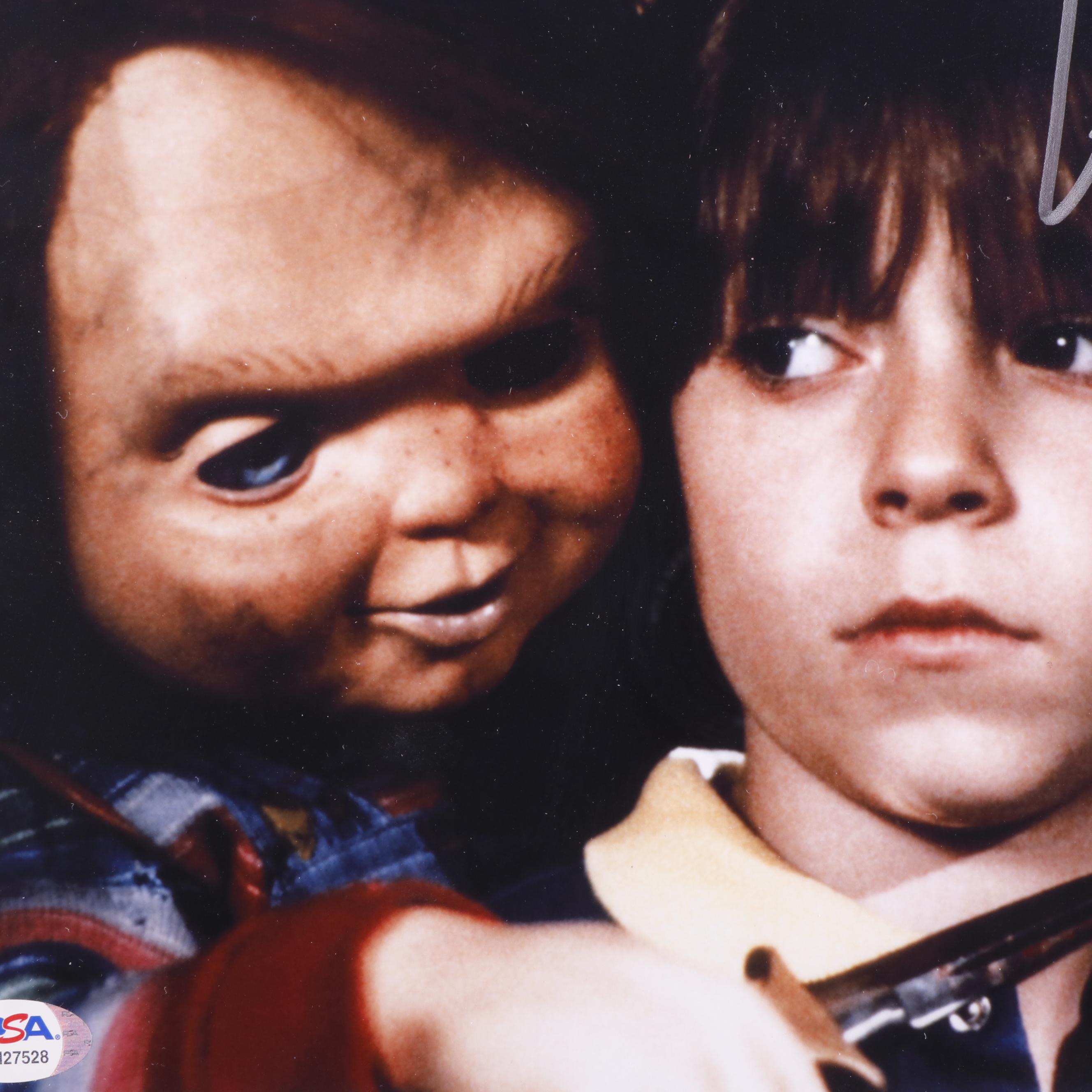 Alex Vincent Signed “Child’s Play” Movie Print in Matted Frame, PSA