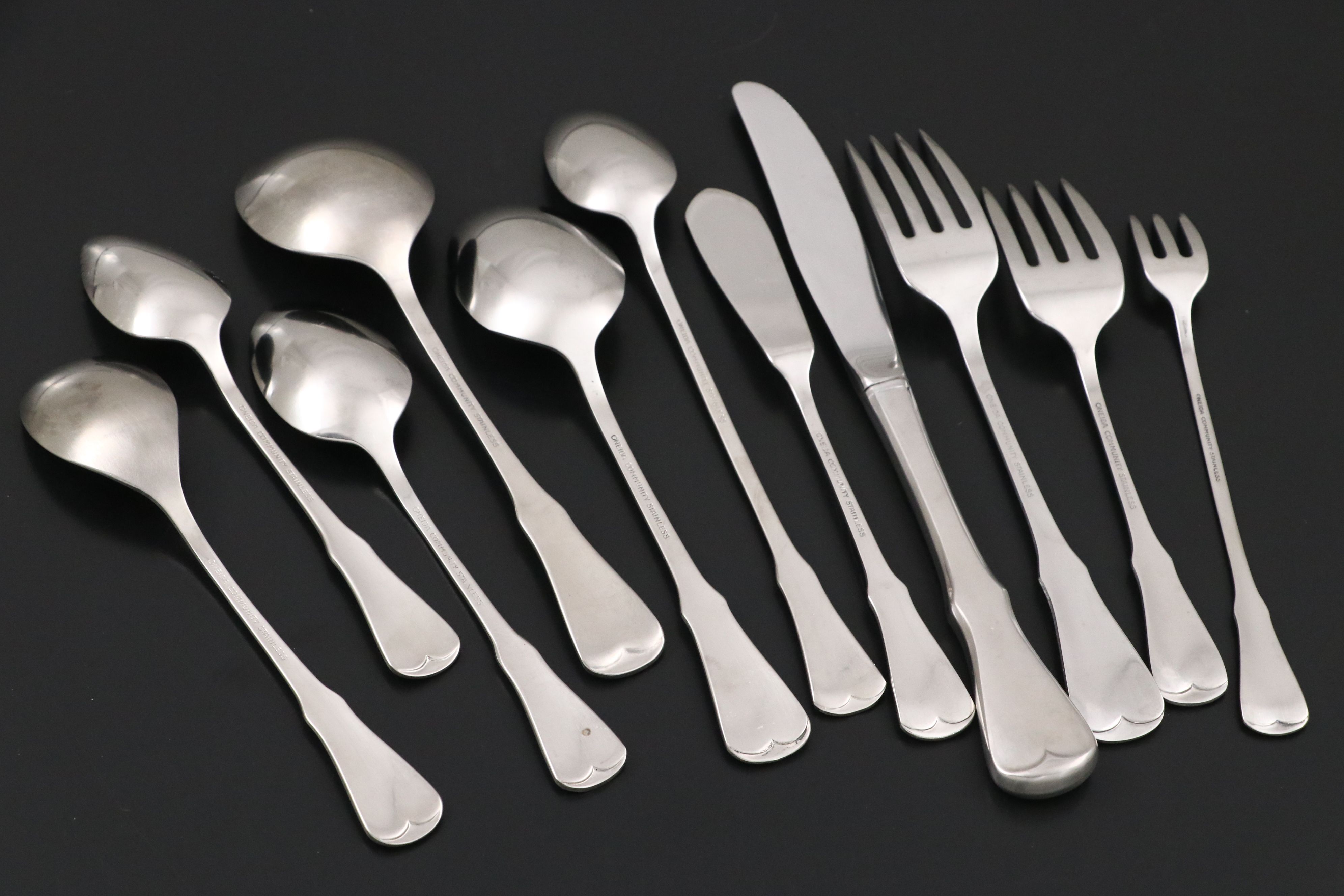 Oneida Community "Patrick Henry" Stainless Steel Flatware