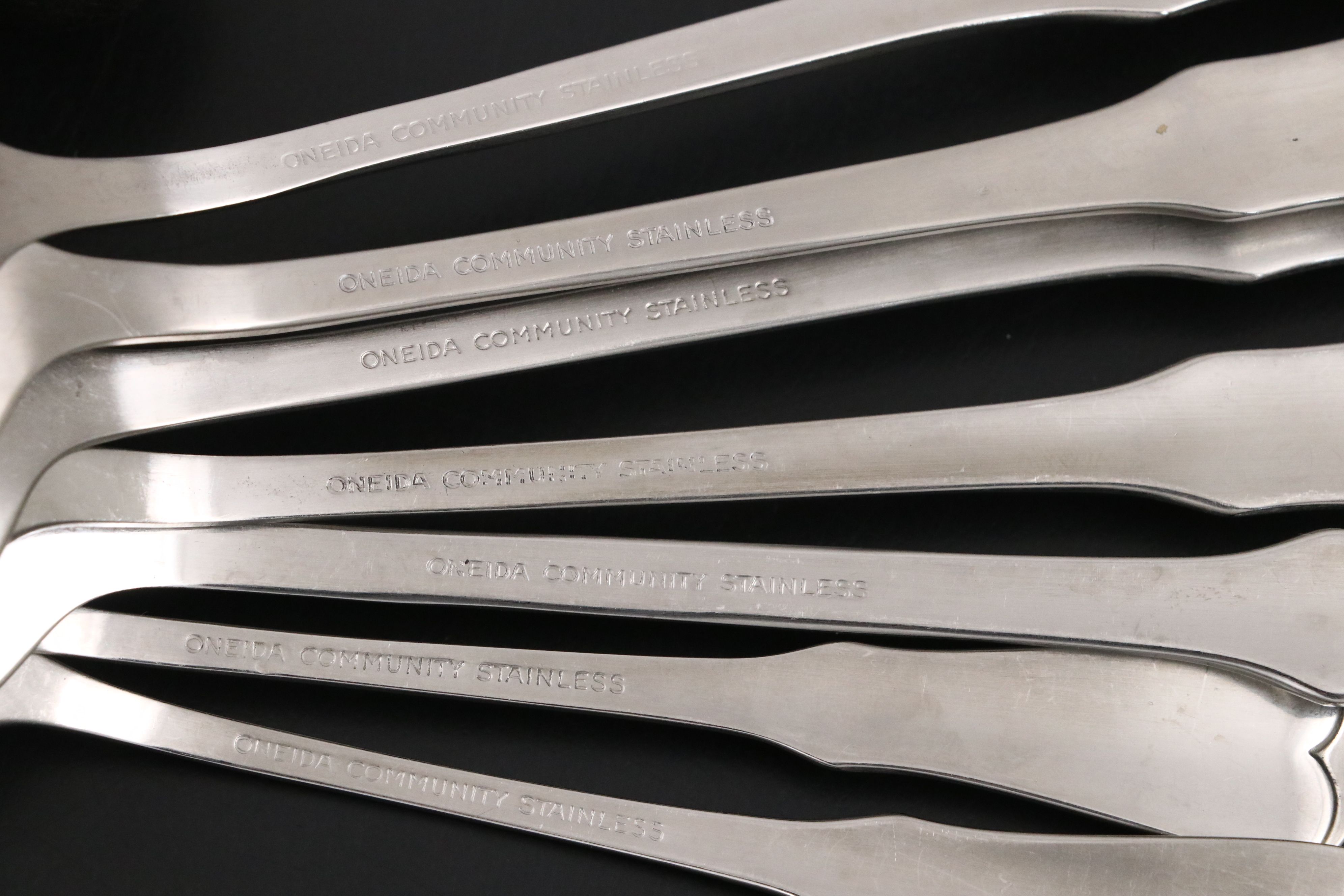Oneida Community "Patrick Henry" Stainless Steel Flatware