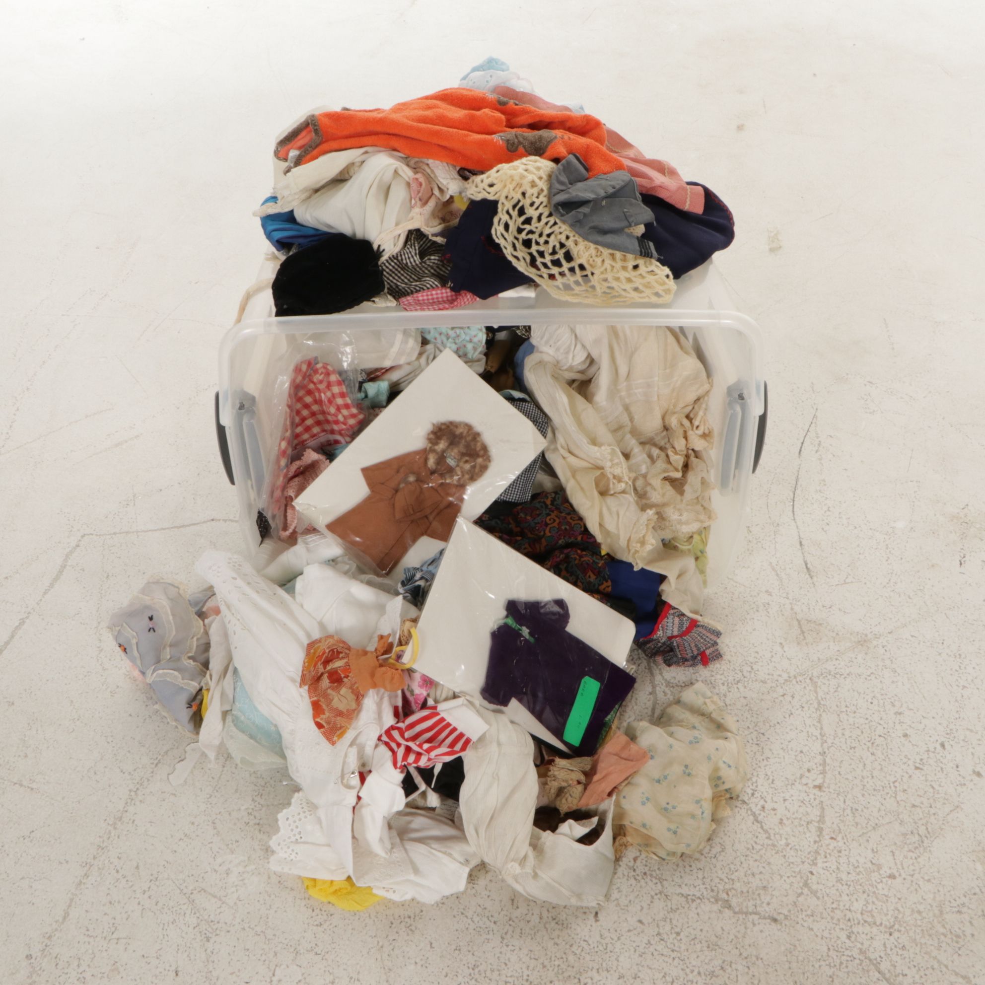 Discovery Collection of Doll Clothes, Shoes and Accessories with Organizing Bins