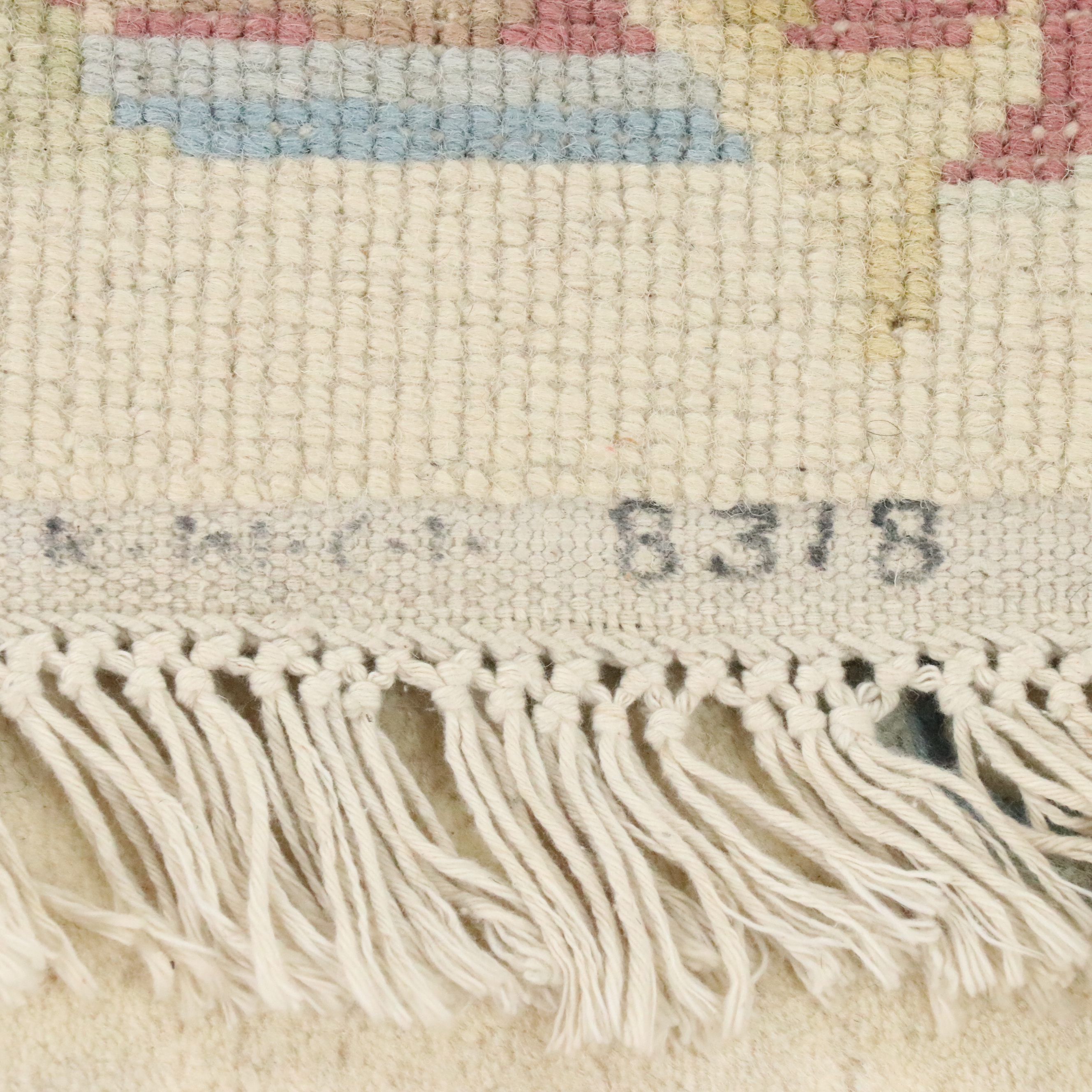 4' x 6'5 Hand-Knotted and Carved Chinese Peking Style Area Rug